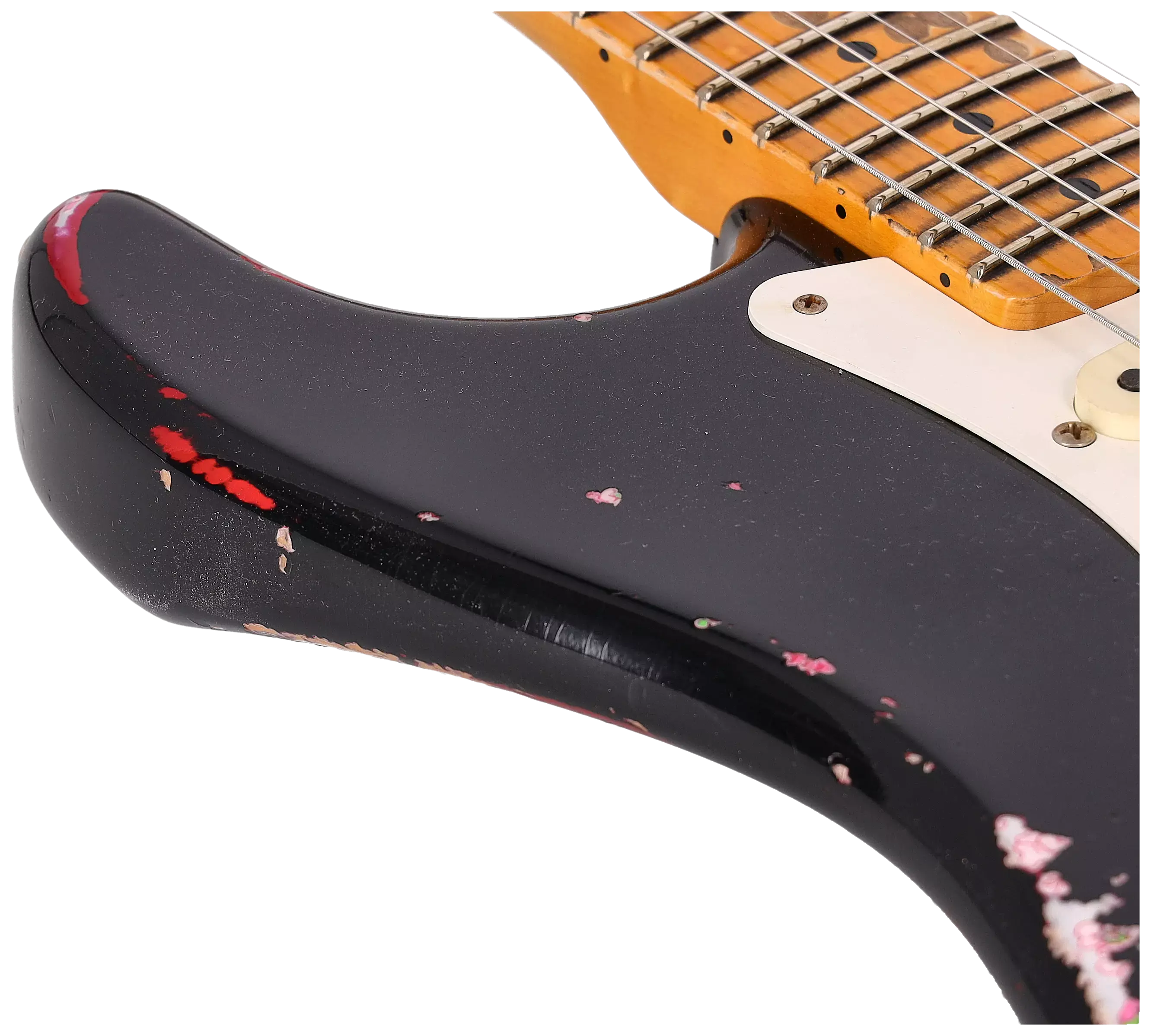 Fender LTD Custom Shop Mischief Maker Heavy Relic Aged Black over Pink Paisley 10