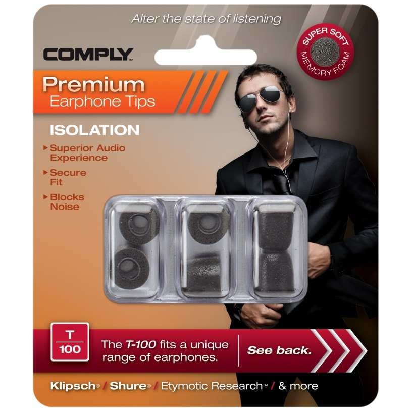 Comply - Comply T-100 Black Large