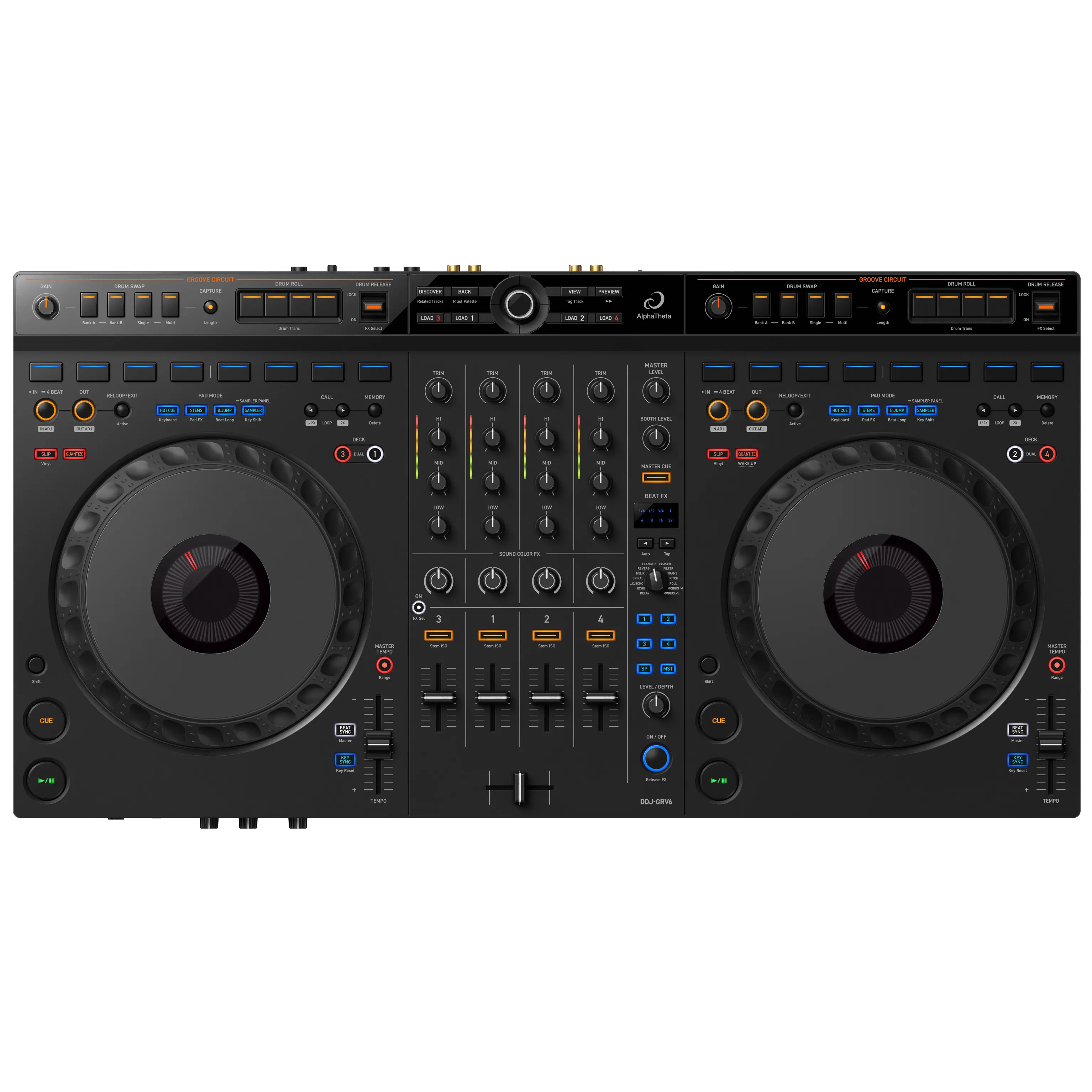 AlphaTheta DDJ-GRV6 7