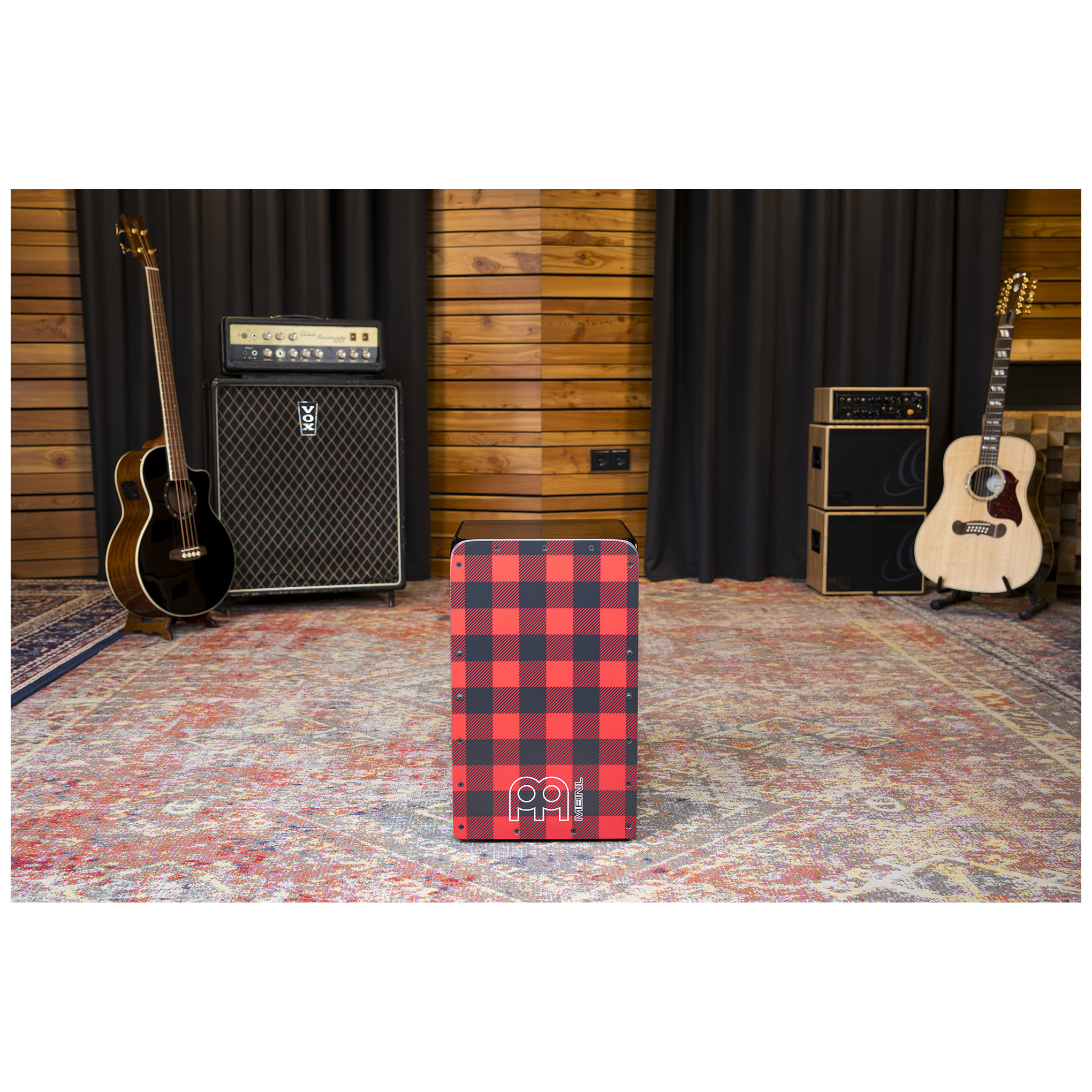 Meinl Percussion HCAJ3LJ - String Cajon, Lumberjack 7