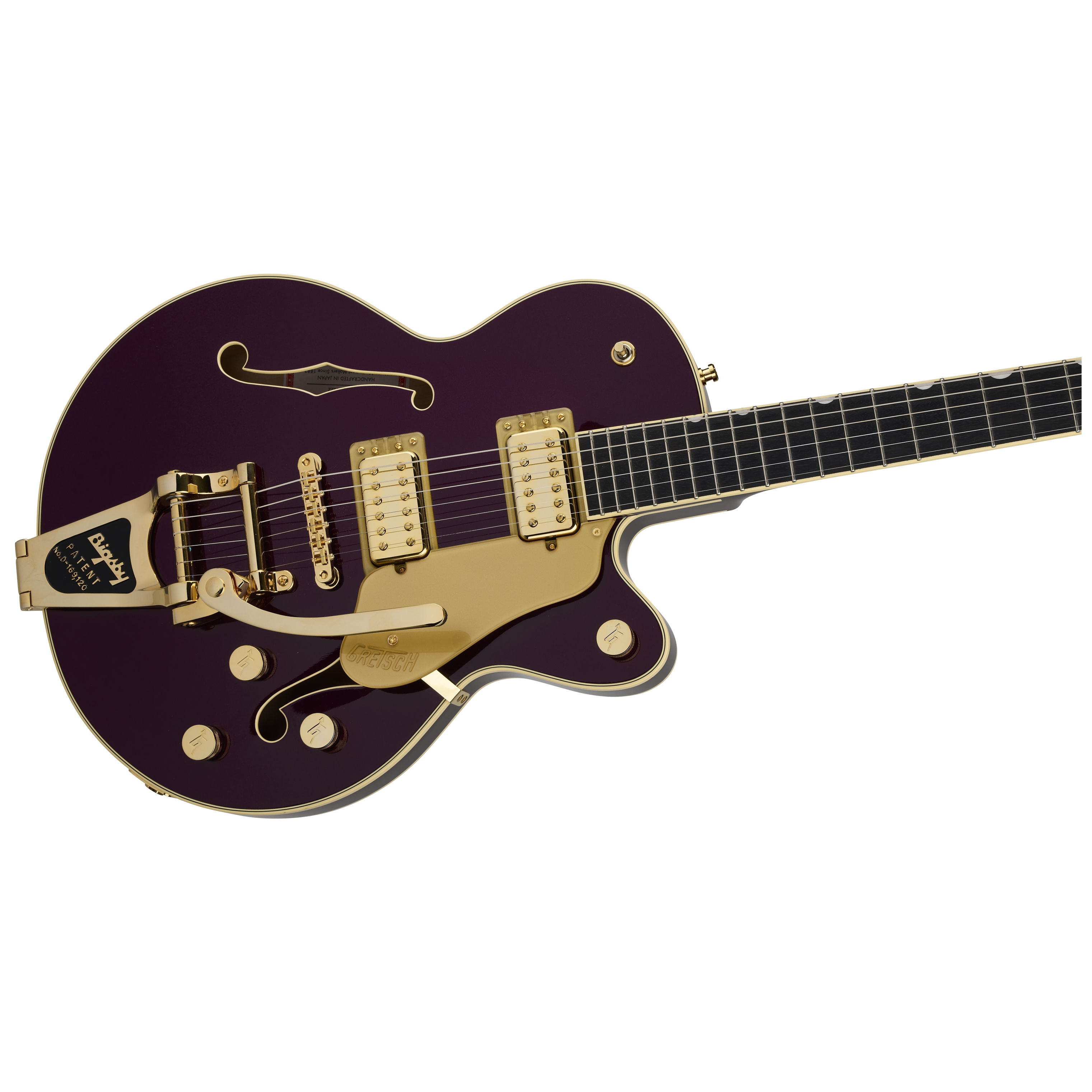 Gretsch Broadkaster Jr. LX CB GH Blackberry 1