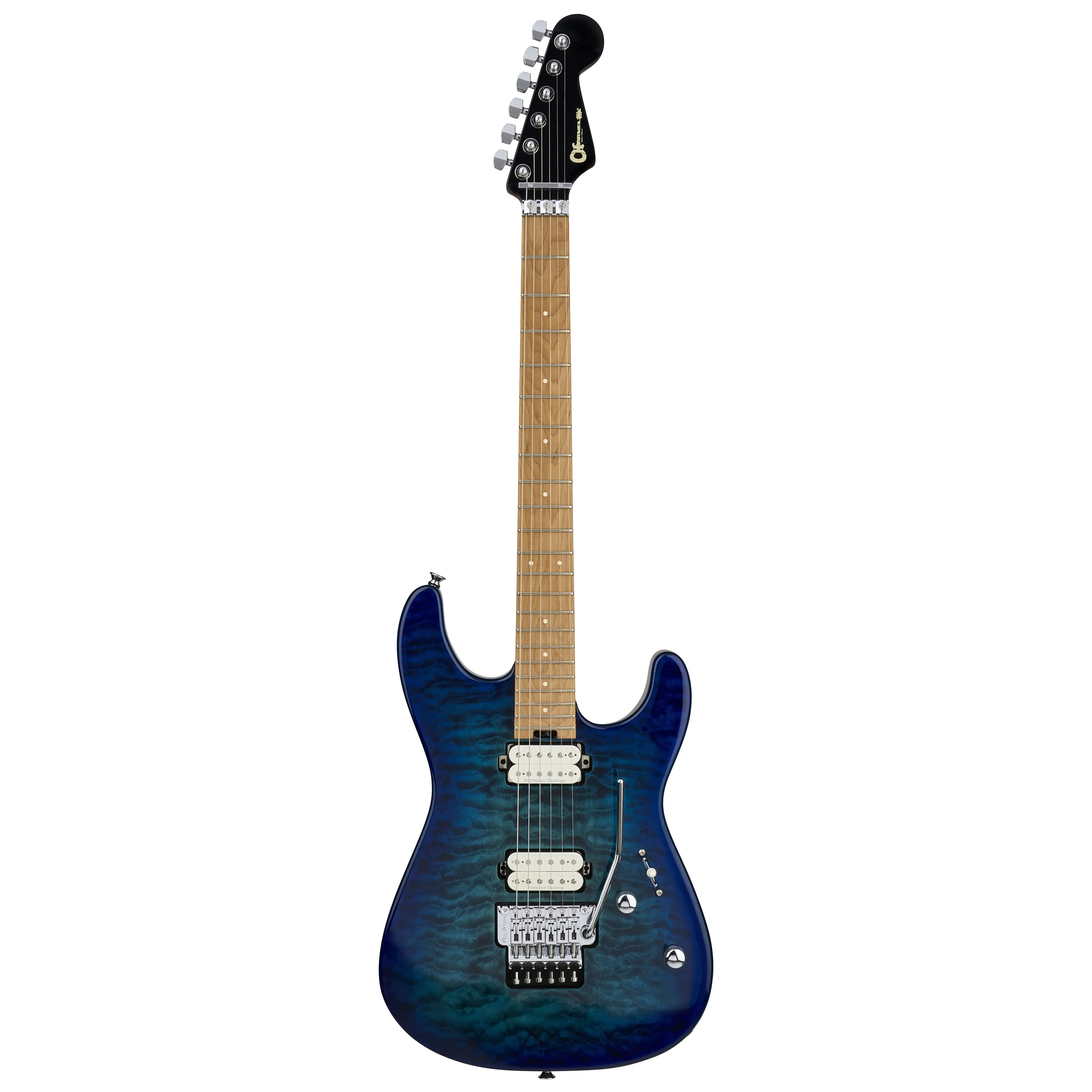 Charvel Pro-Mod Plus San Dimas Style 1 HH FR CM Chlorine Burst 3