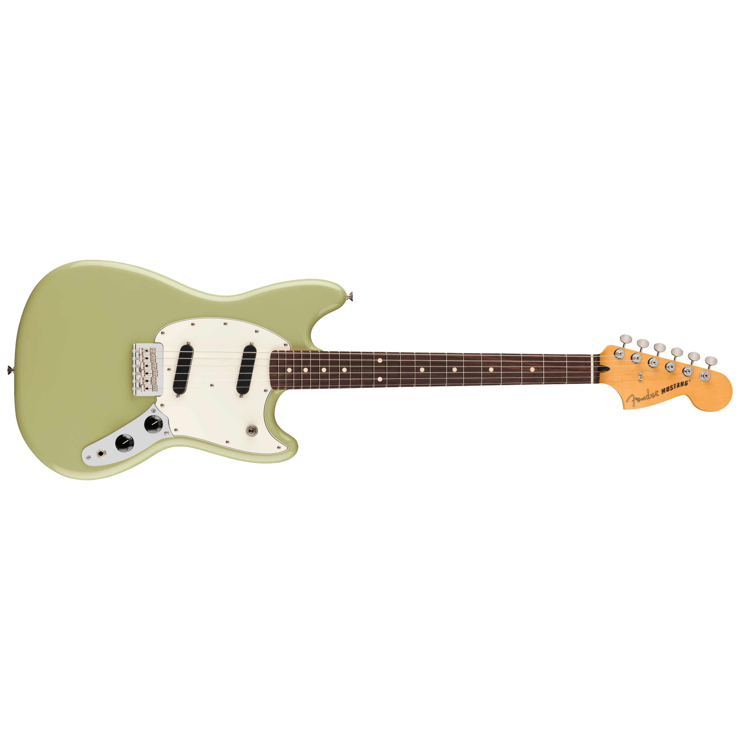 Fender Player II Mustang RW Birch Green 5