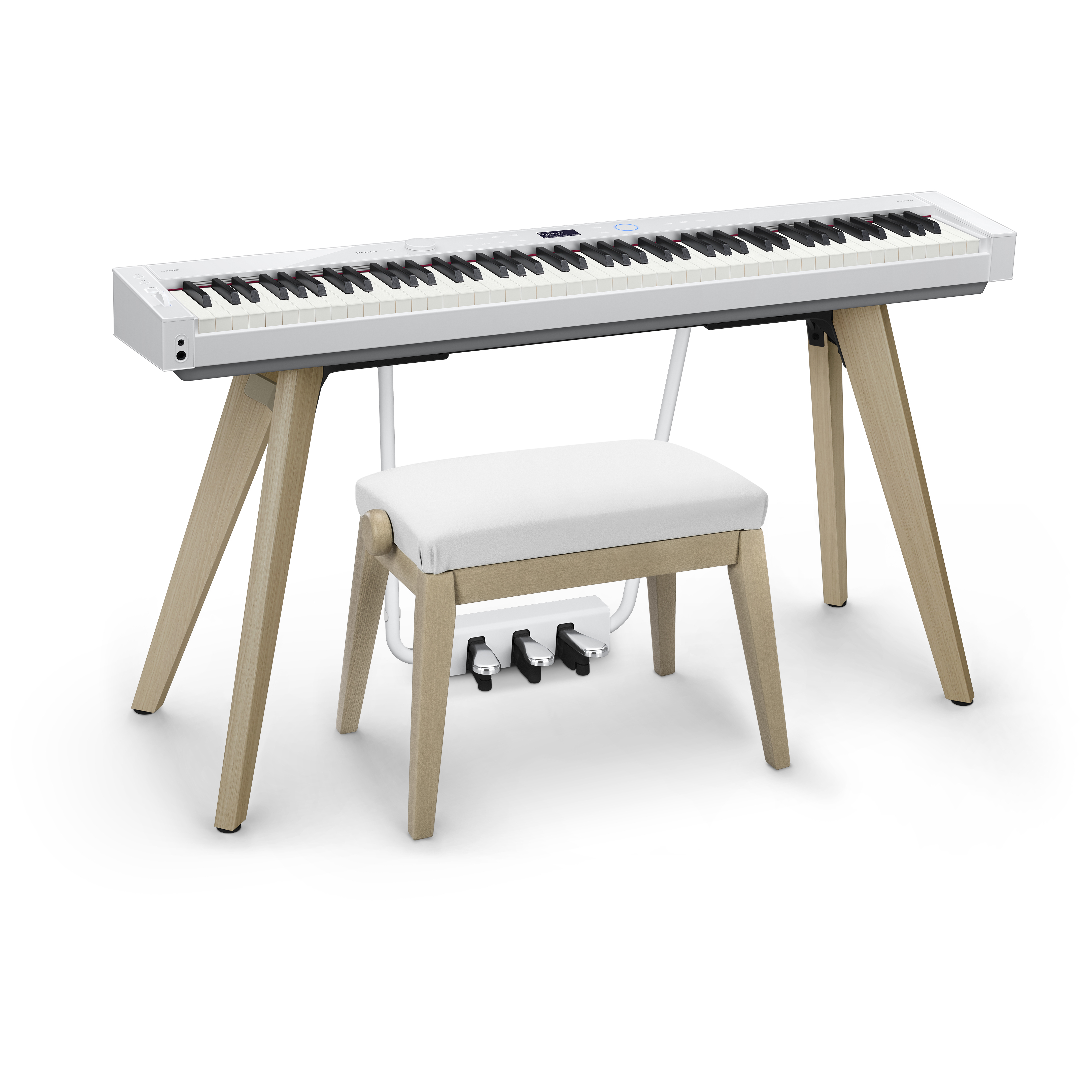 Casio BG-50-VINYL-WE Piano Bench