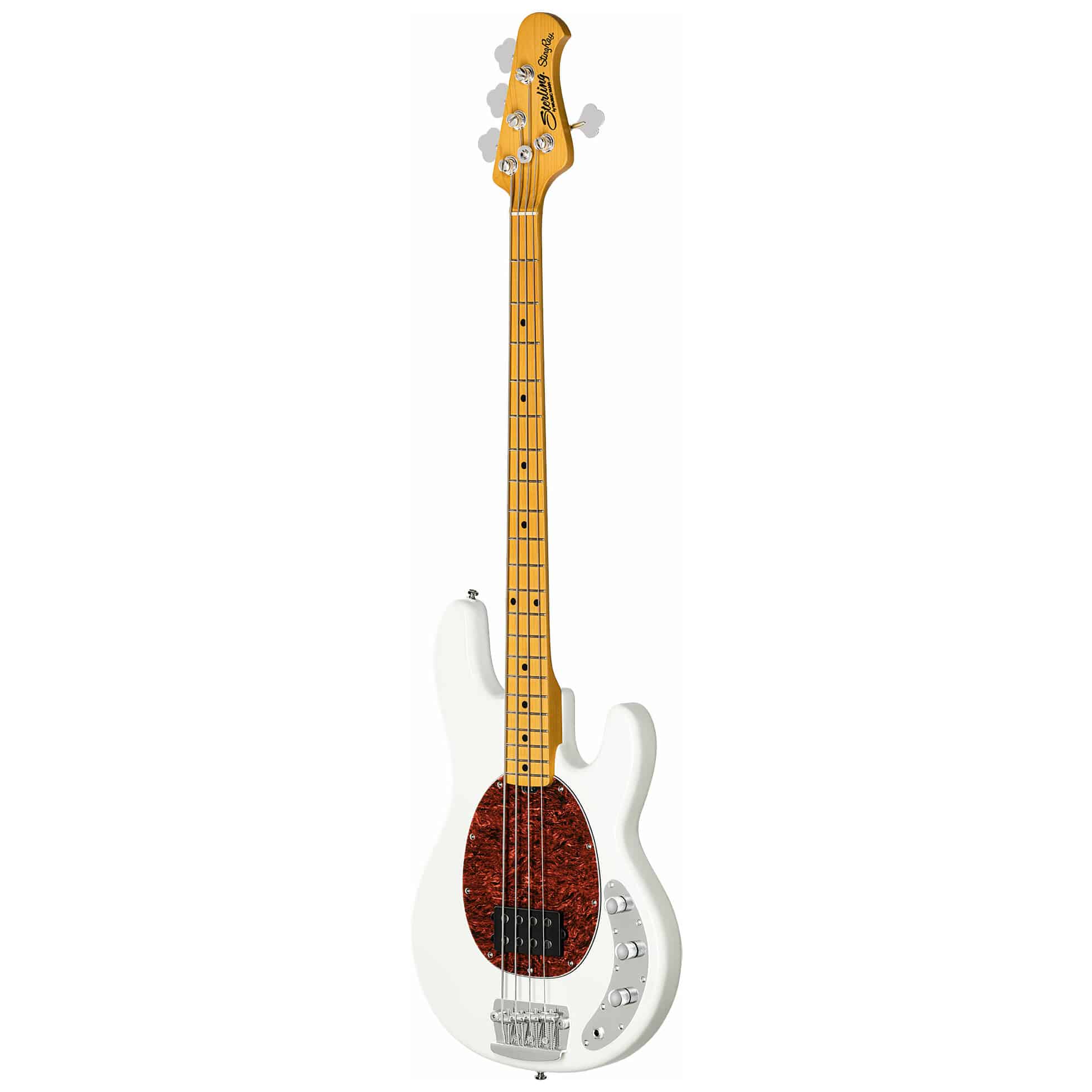 Sterling by Music Man StingRay RAY24CA Olympic White 2