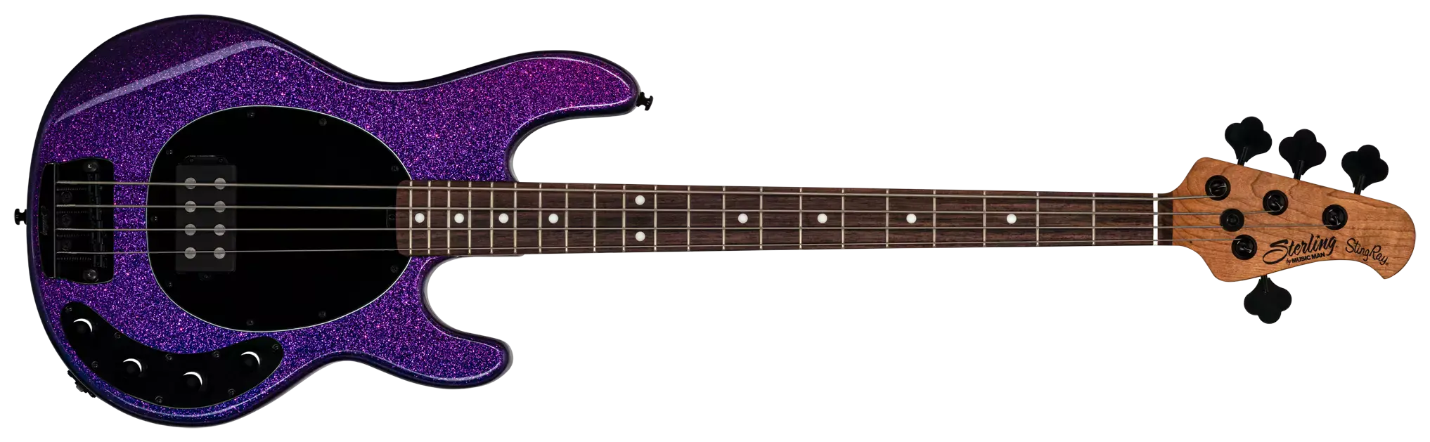 Sterling by Music Man StingRay RAY34 Sparkle Purple 7