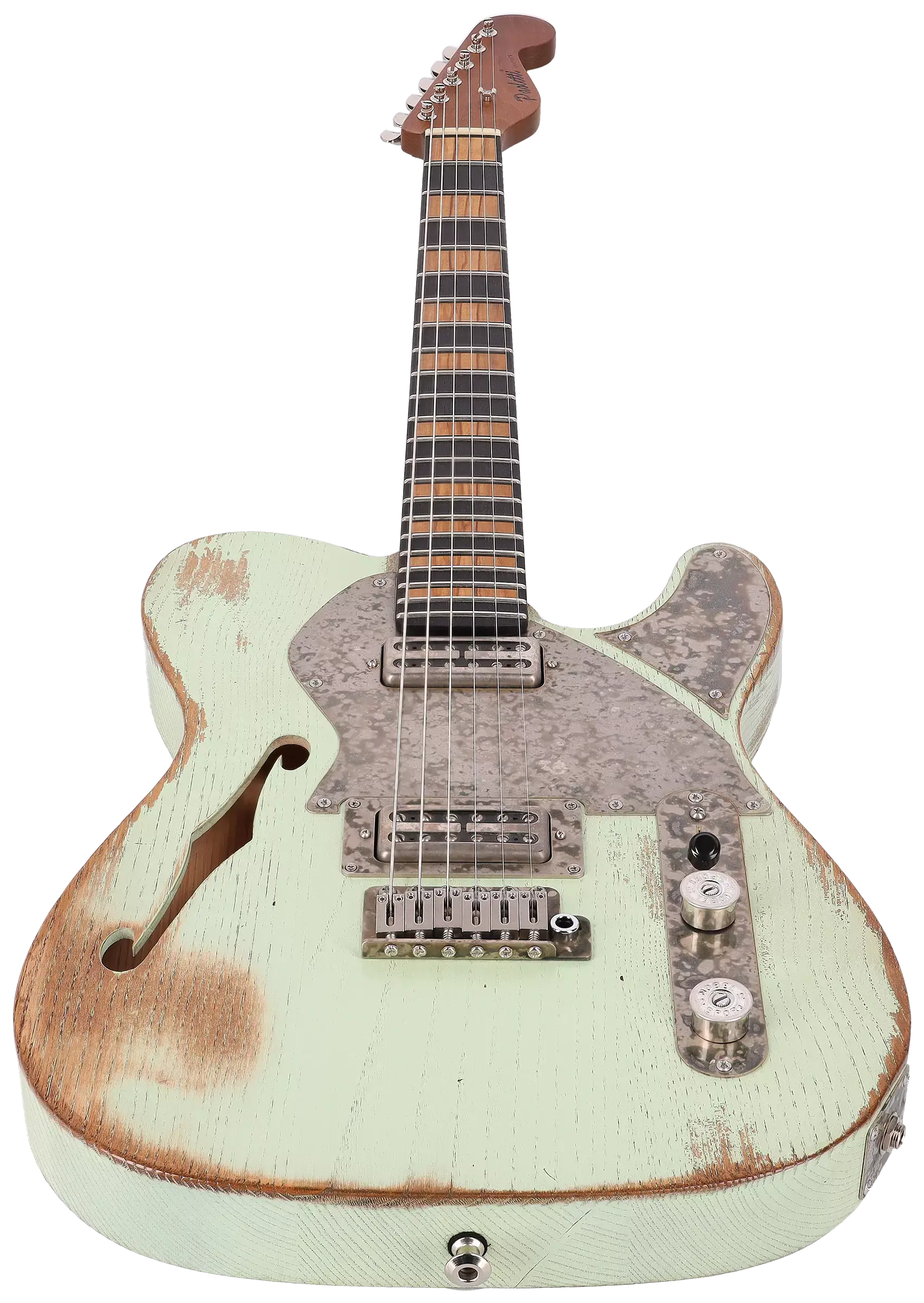 Paoletti Guitars Nancy Lounge Heavy Aged Sage Green #211523 3