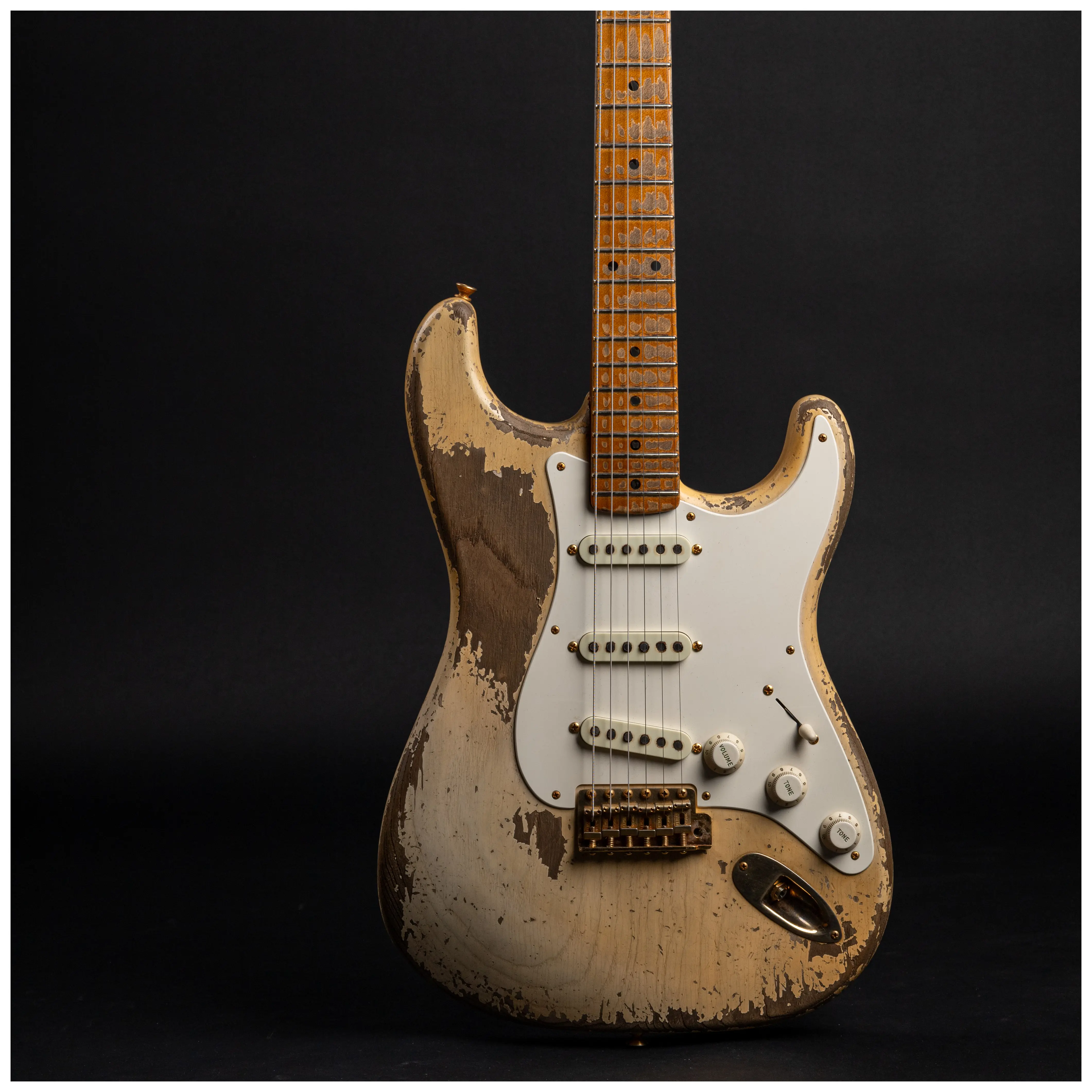 Fender Custom Shop 1955 Stratocaster HVREL WBL GH MBDW Heavy Relic Masterbuilt Dale Wilson 32