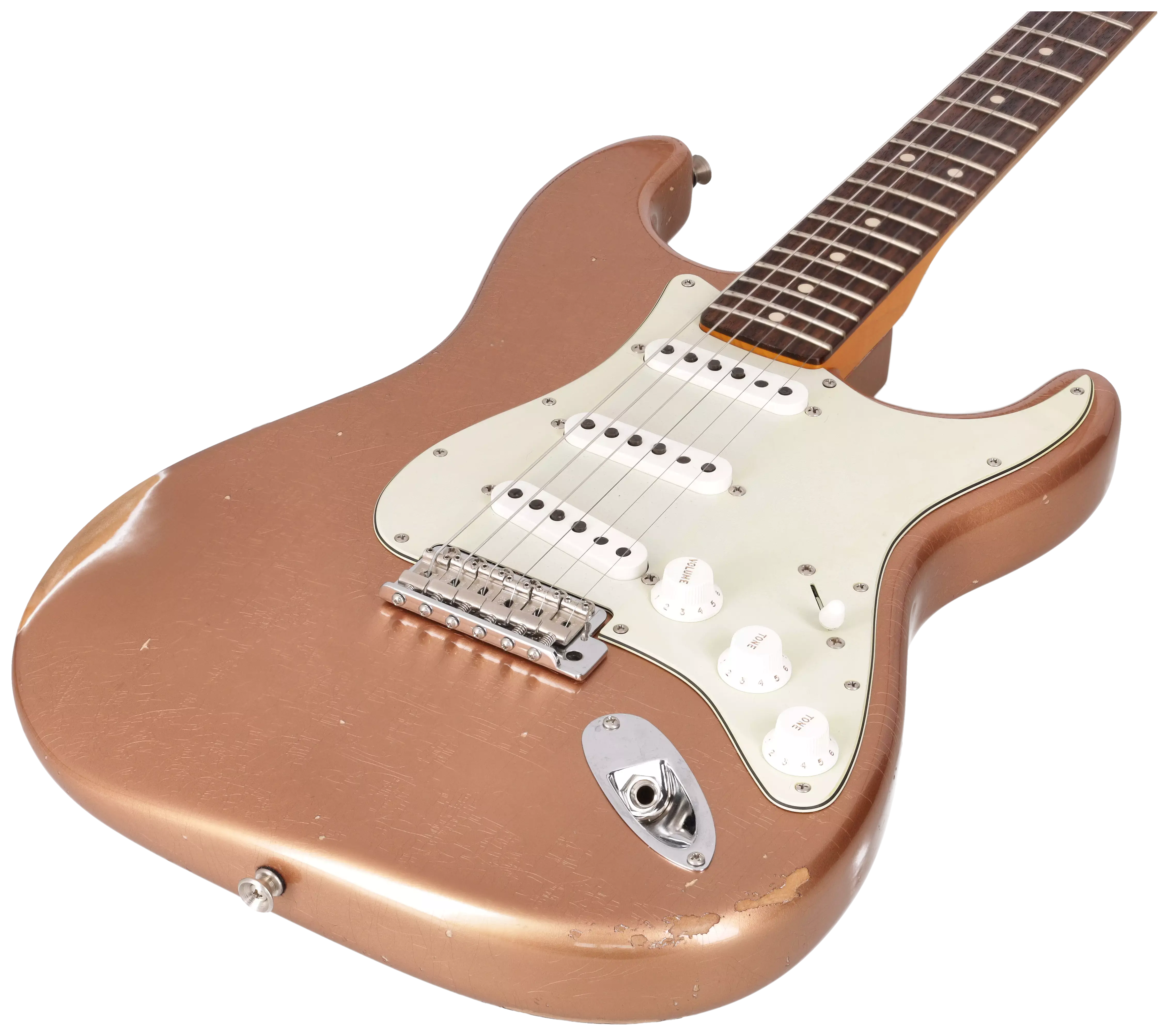 Fender Custom Shop 1963 Stratocaster Relic Aged Copper Metallic #3 5