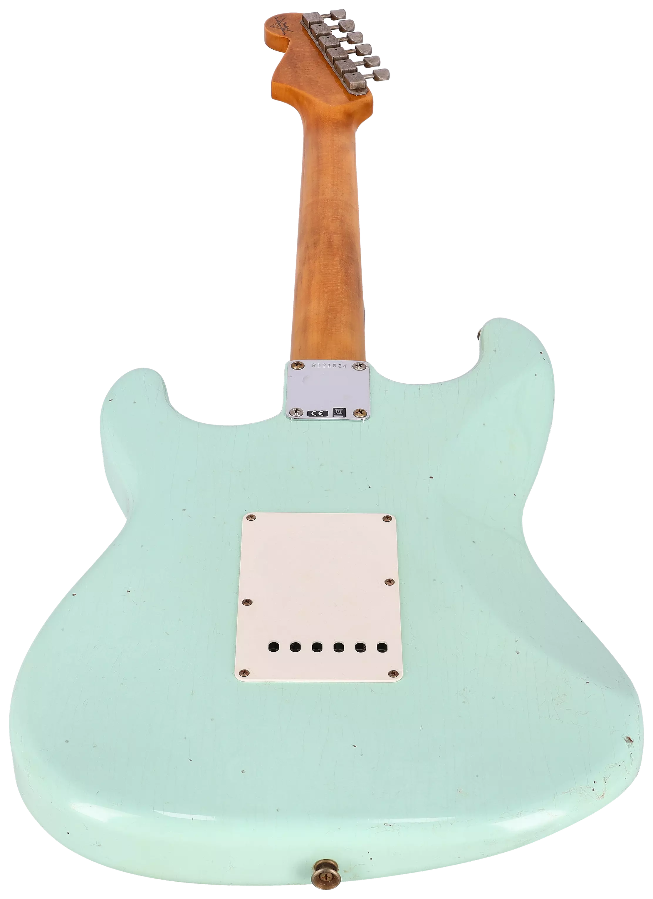 Fender Custom Shop 1962 Stratocaster Journeyman Relic Faded Aged Surf Green #R121524 8