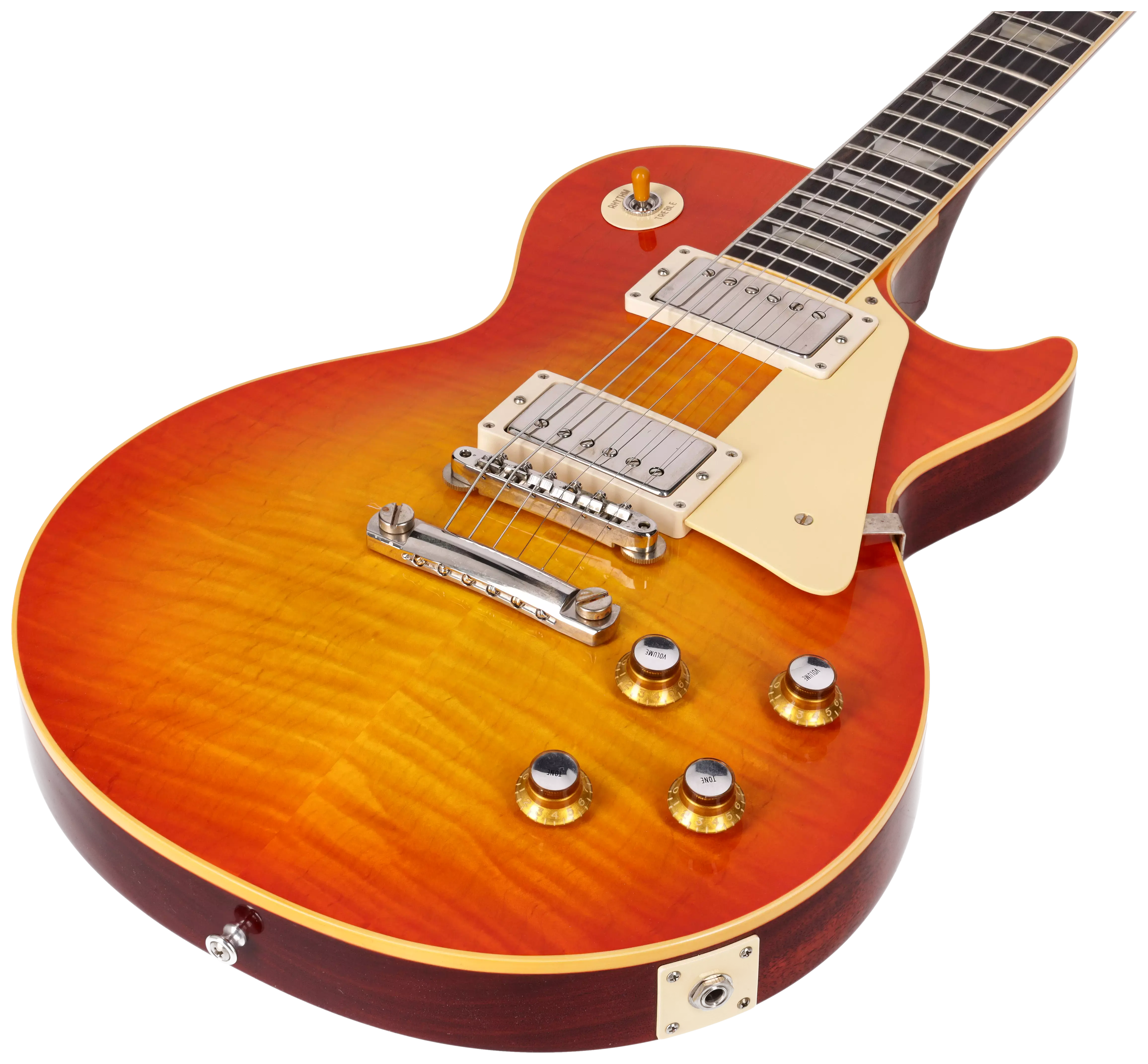 Gibson Les Paul Standard 1960 Reissue VOS Tangerine Burst #1 5