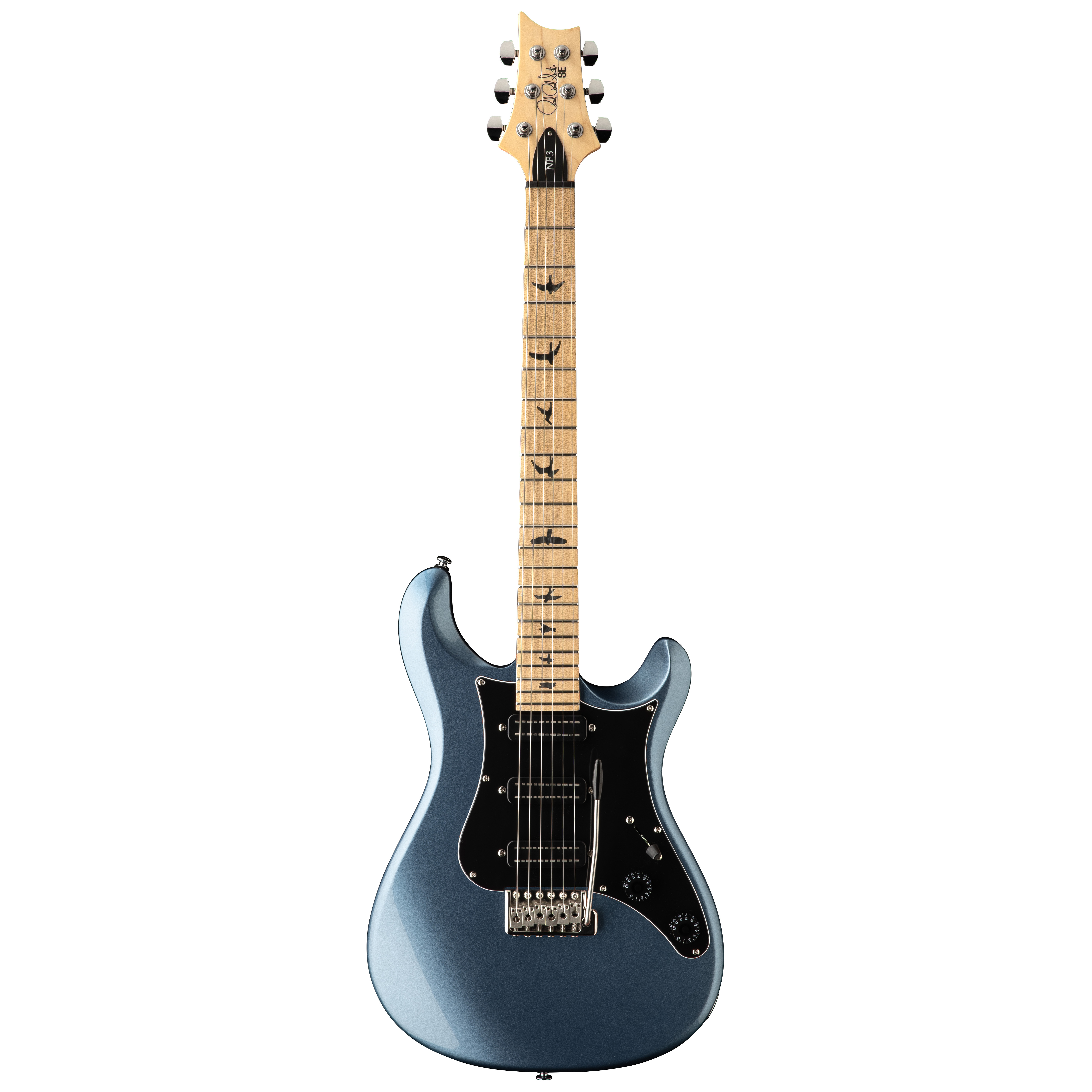 PRS SE NF3 MN Ice Blue Metallic