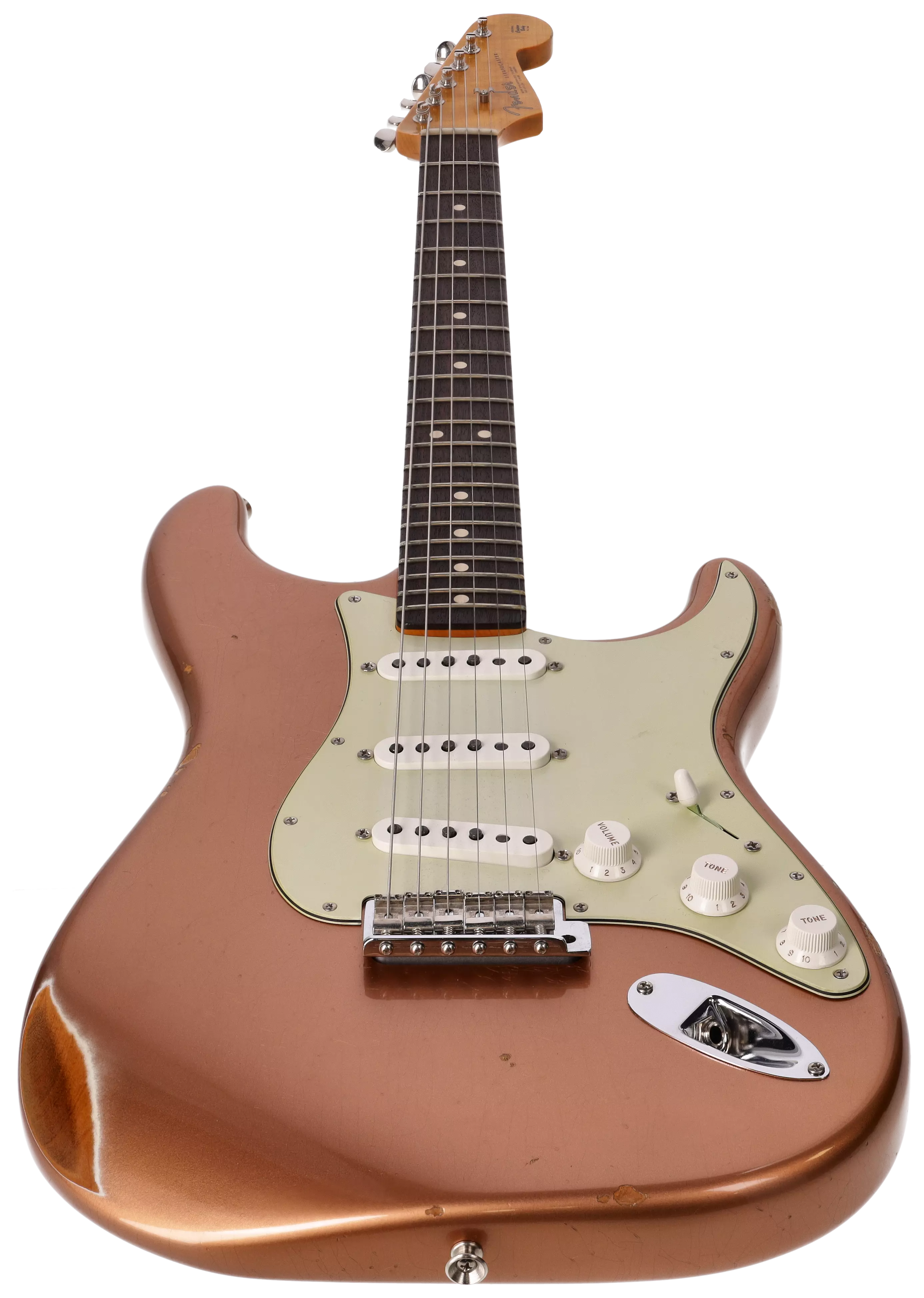 Fender Custom Shop 1963 Stratocaster Relic Aged Copper Metallic #3 3