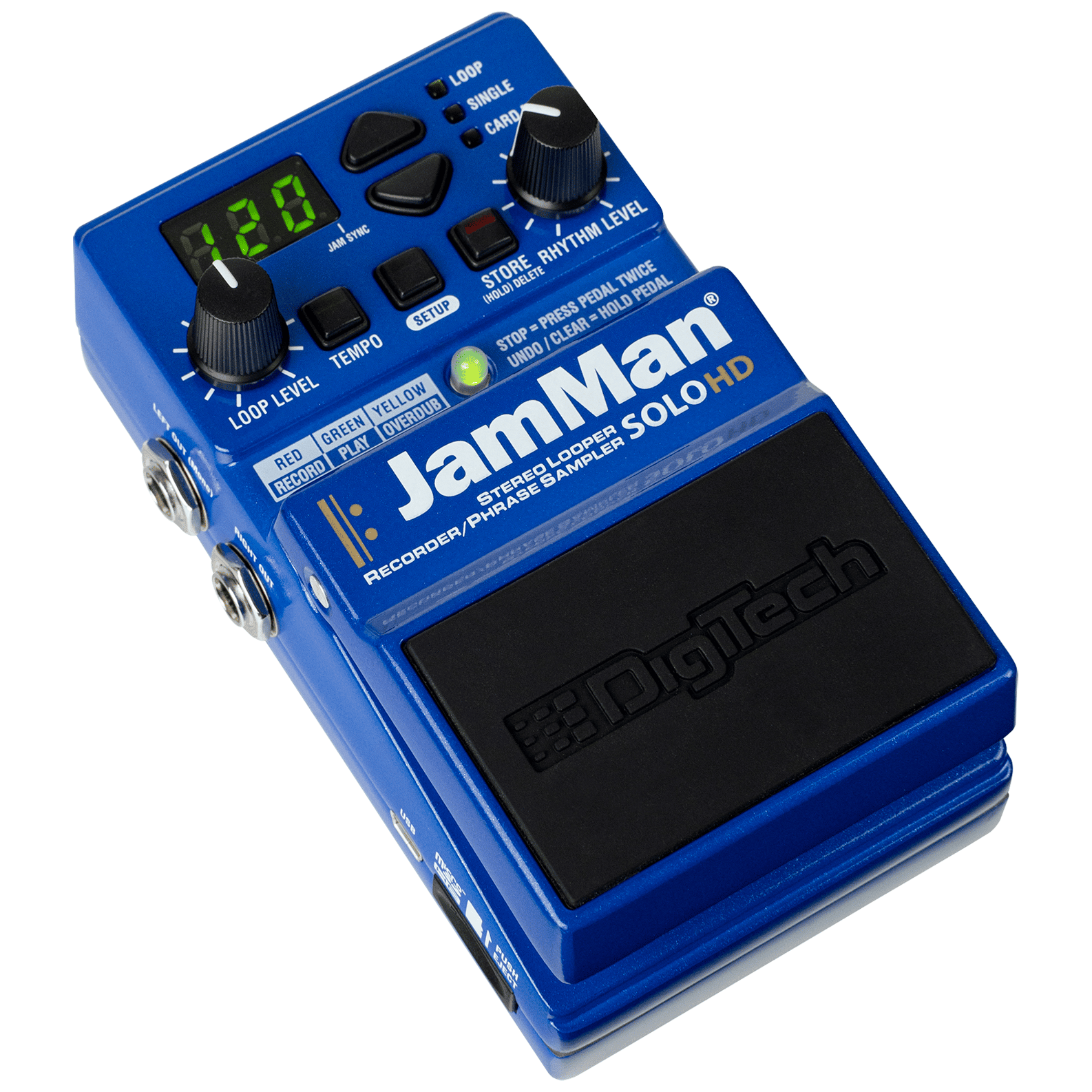 DigiTech Jam Man Solo HD Stereo Looper 7