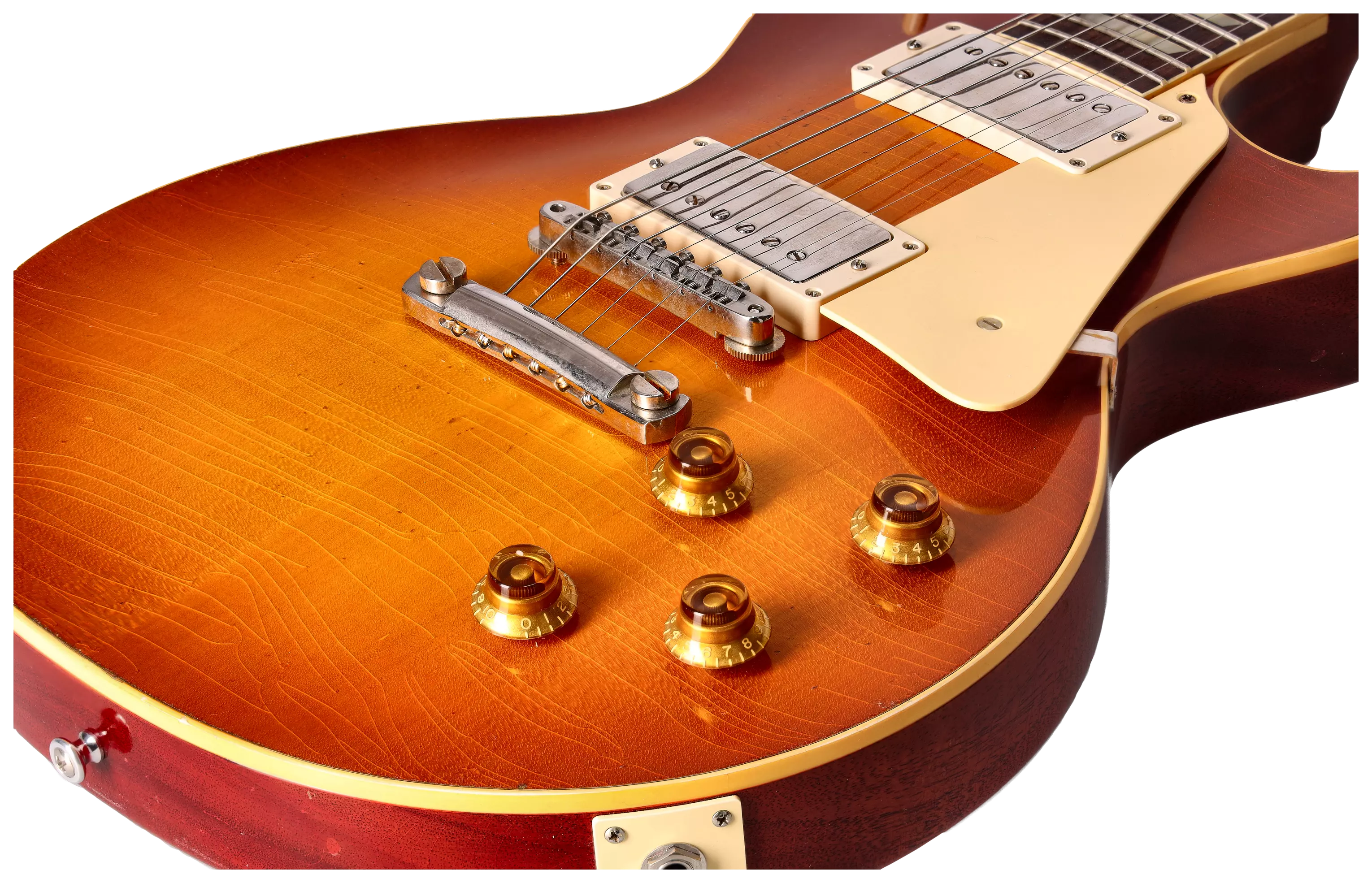 Gibson 1958 Les Paul Standard Iced Tea Burst Light Aged Murphy Lab session Select #R831181 6