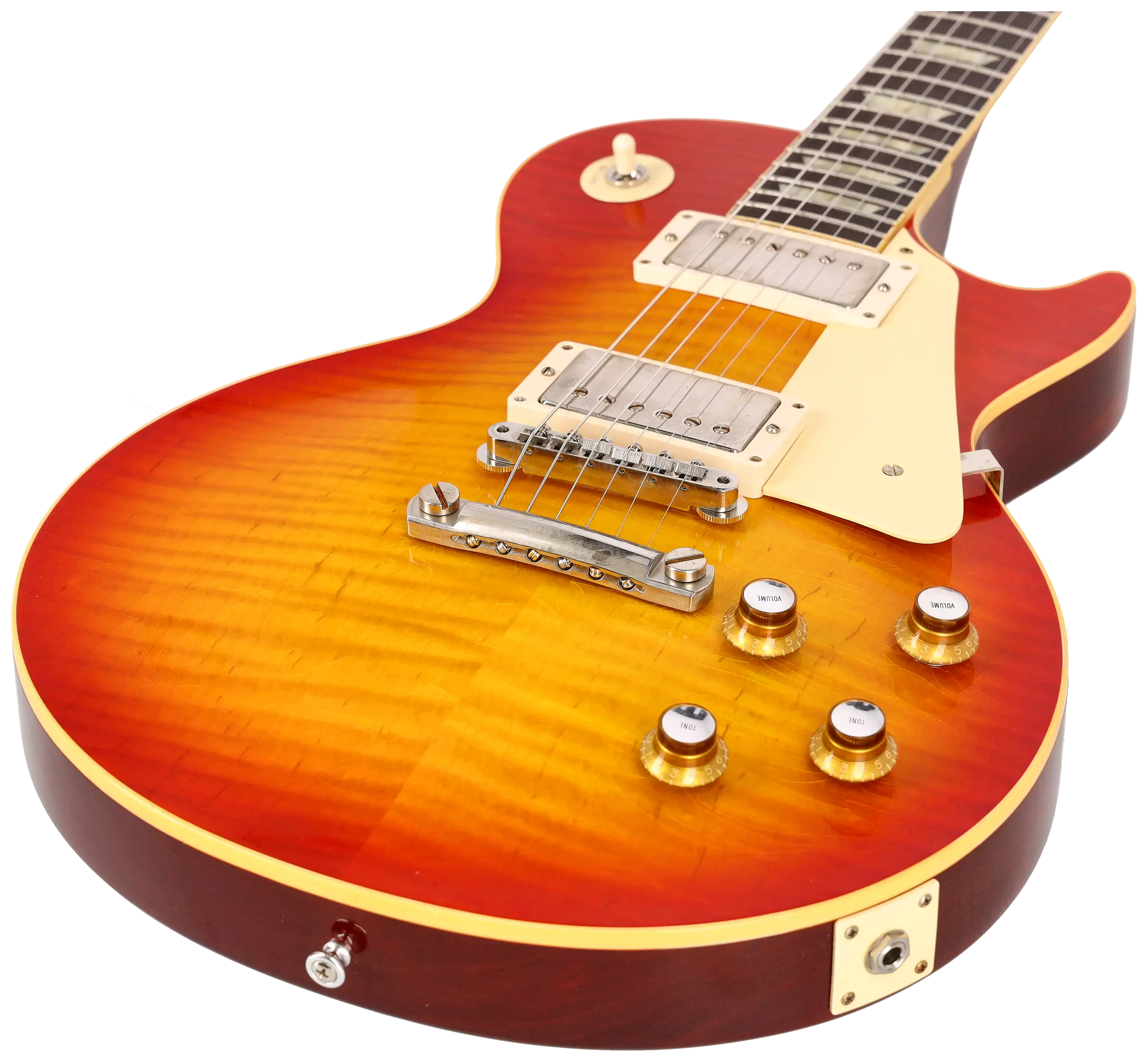 Gibson 1960 Les Paul Standard Reissue Ultra Light Aged Orange Lemon Fade Murphy Lab #02465 2