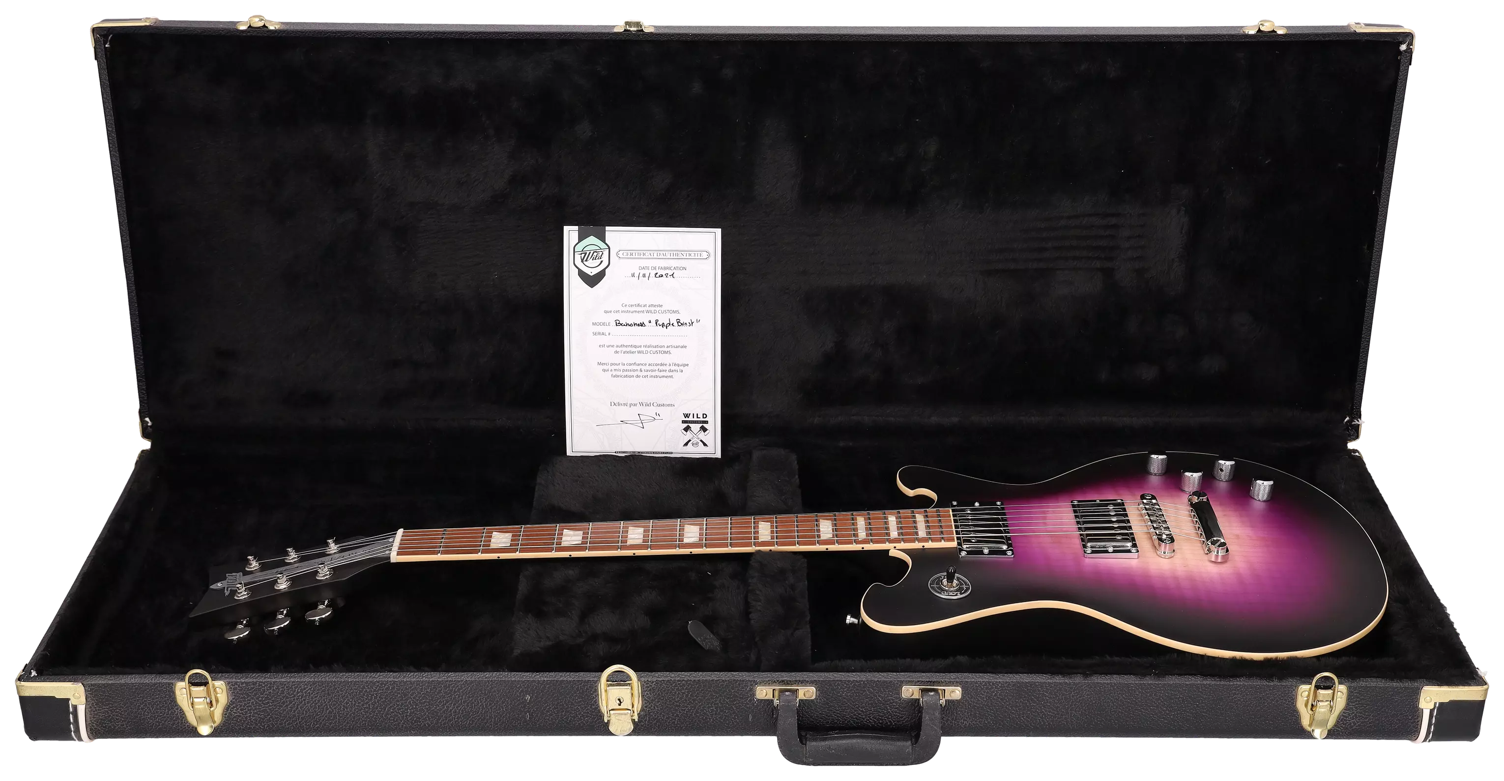 Wild Customs Baroness Purple Burst 14