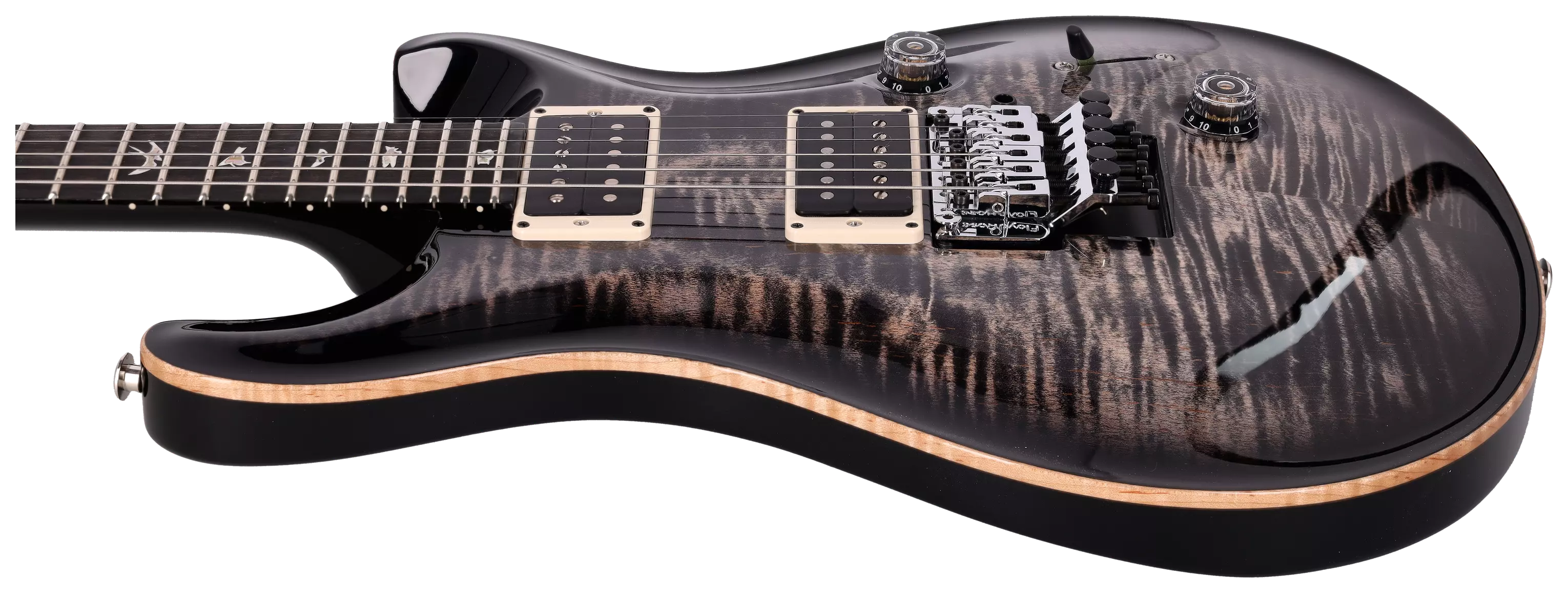 PRS Custom 24 Floyd Charcoal Burst #230367750 9