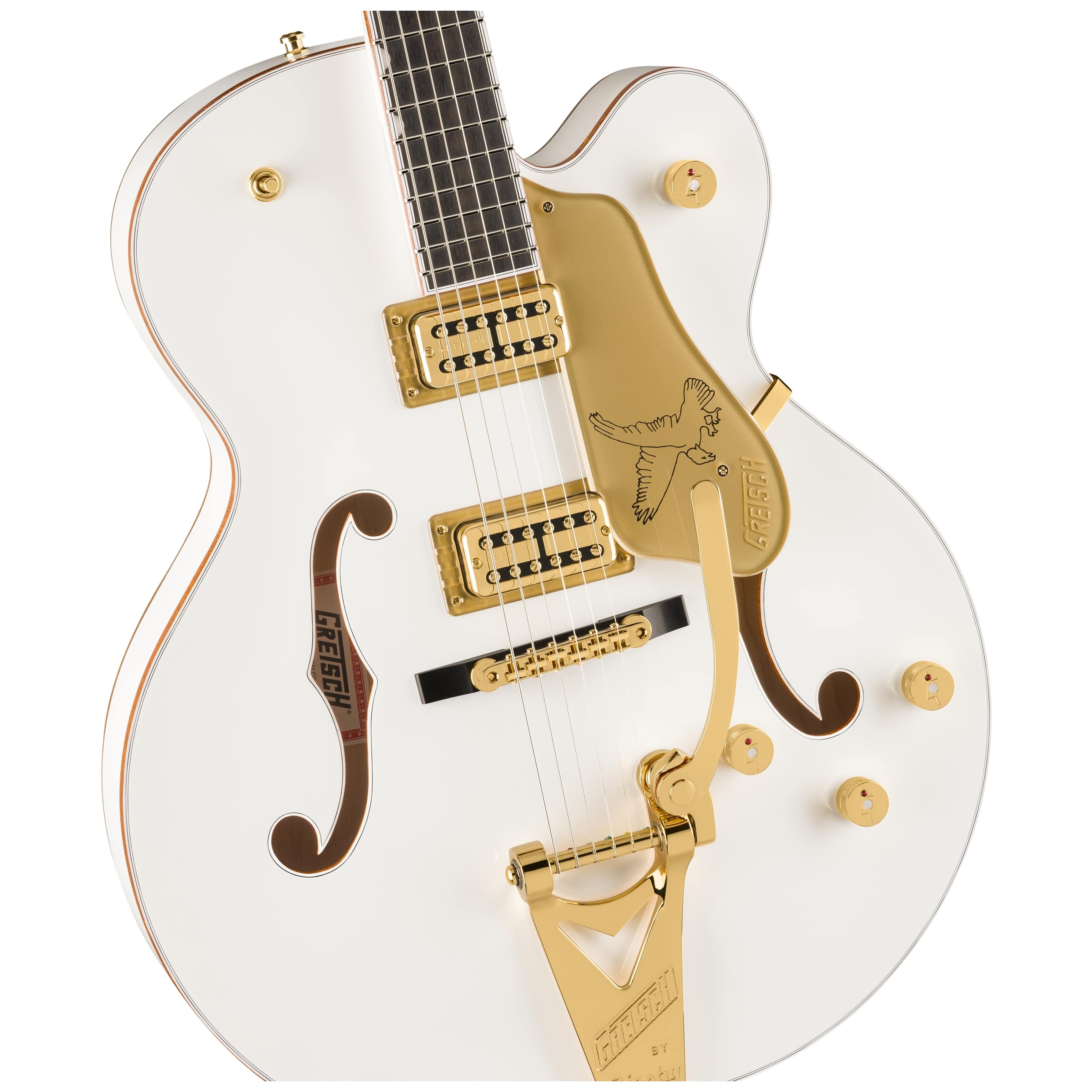 Gretsch Falcon Hollow Body Bigsby EB White 5