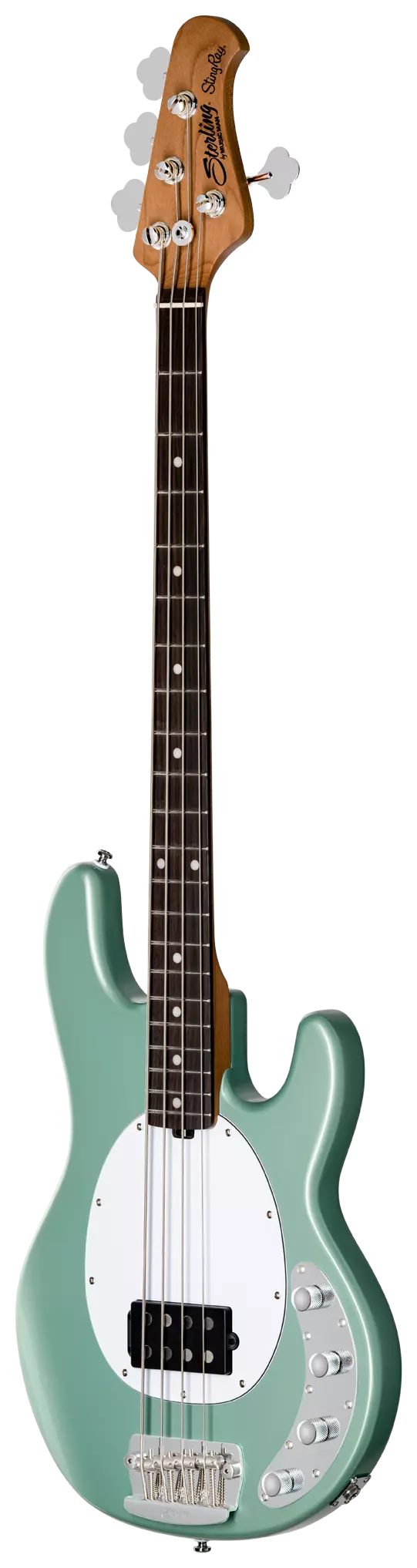 Sterling by Music Man StingRay RAY34CA Dorado Green 1