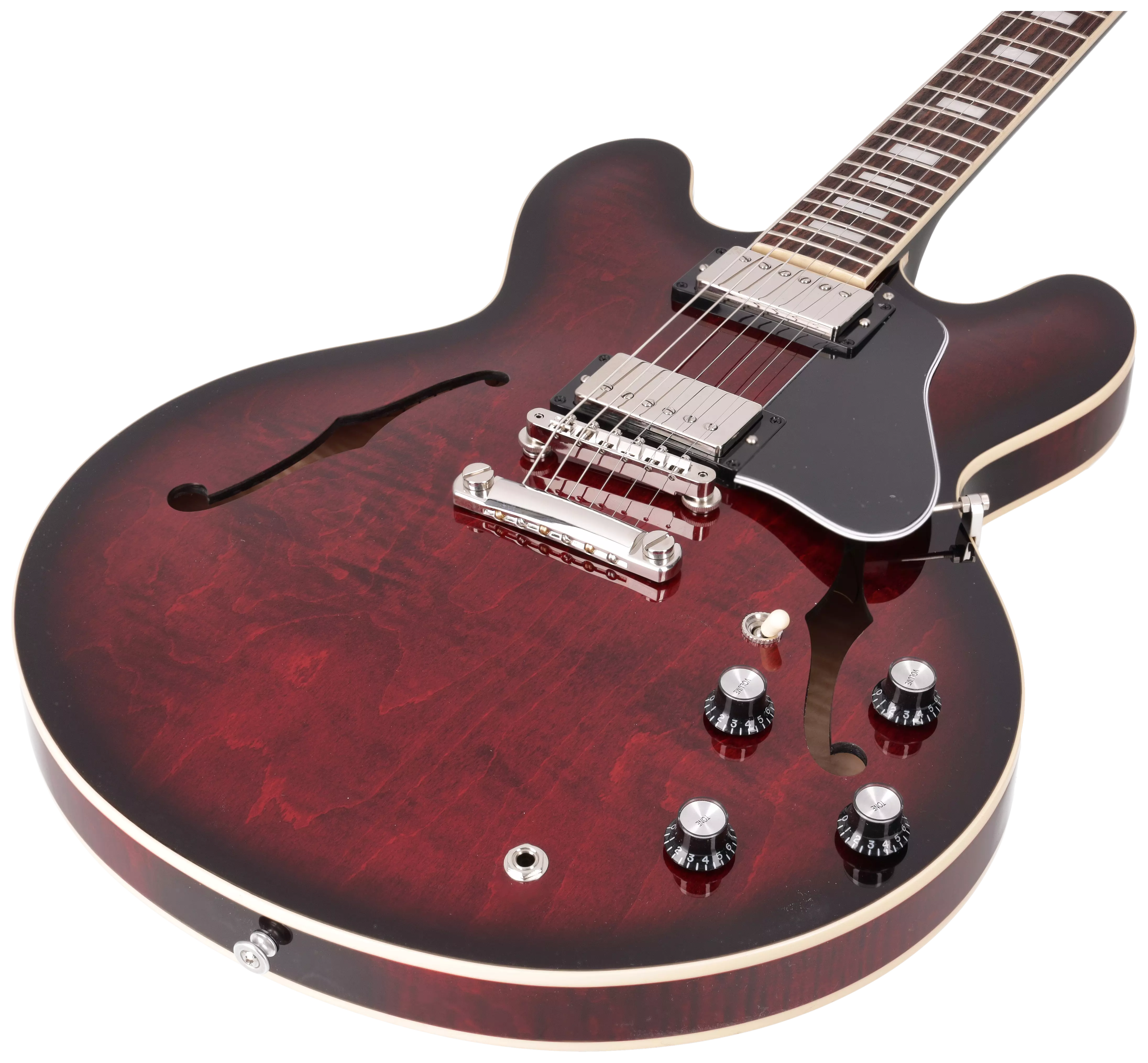 Gibson ES-335 Figured Blood Moon Burst 5