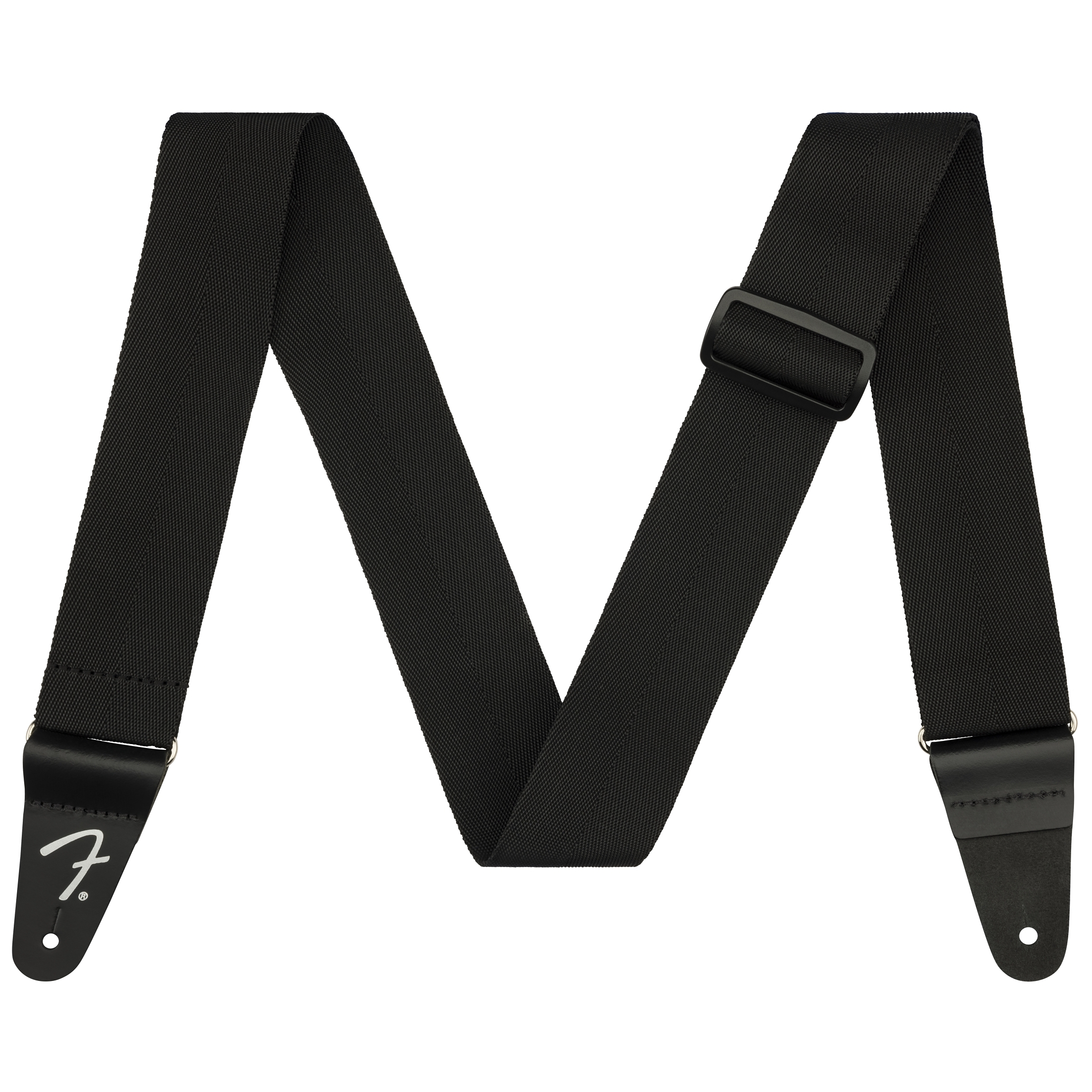 Fender Gitarrengurt Poly Strap Logo Blk