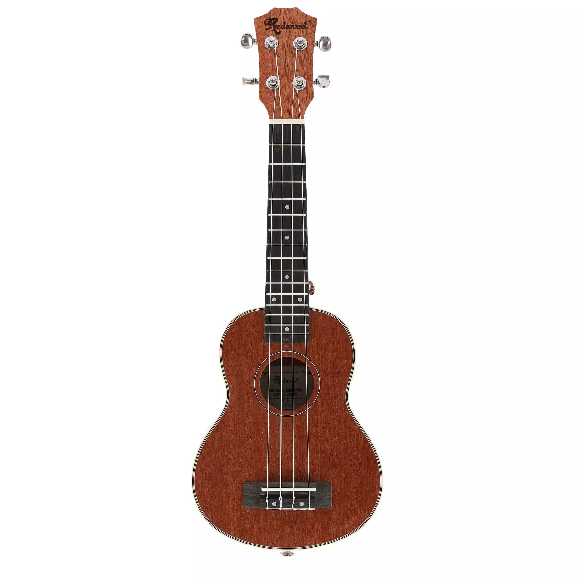 Redwood Hula-Maha Sapele Top Soprano Ukulele