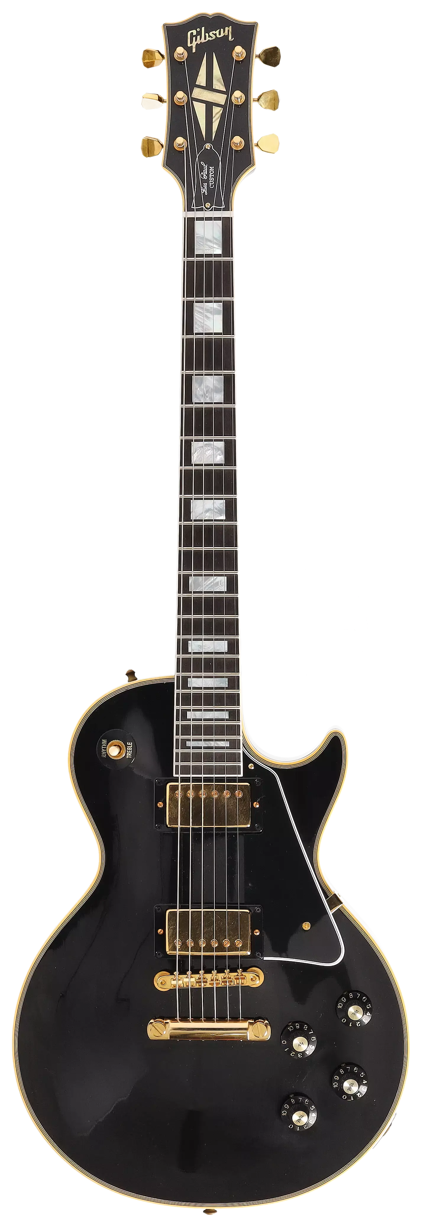 Gibson 1968 Les Paul Custom Reissue Ultra Light Aged Ebony Murphy Lab #3