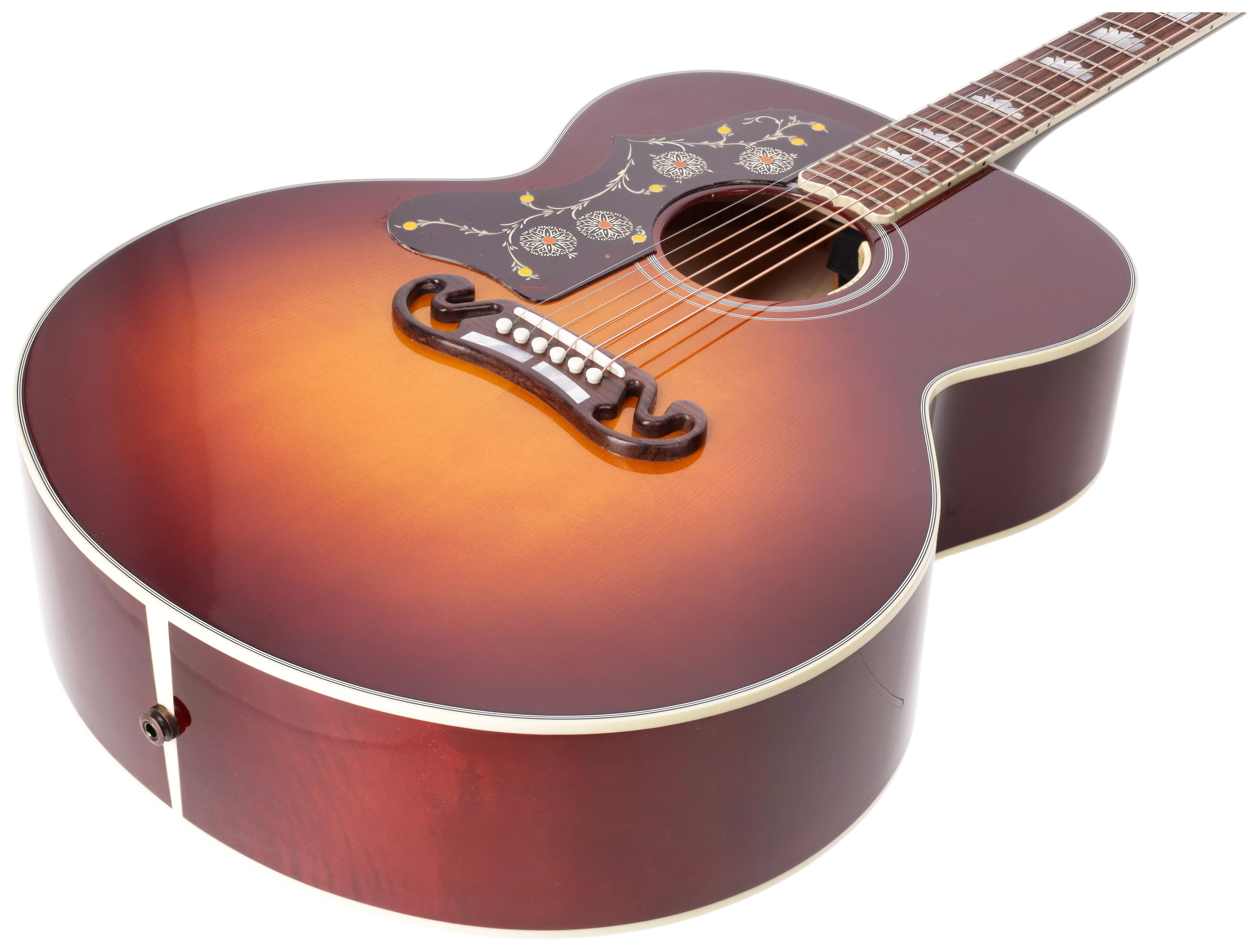 Gibson SJ-200 Standard Maple Autumnburst Lefthand 4