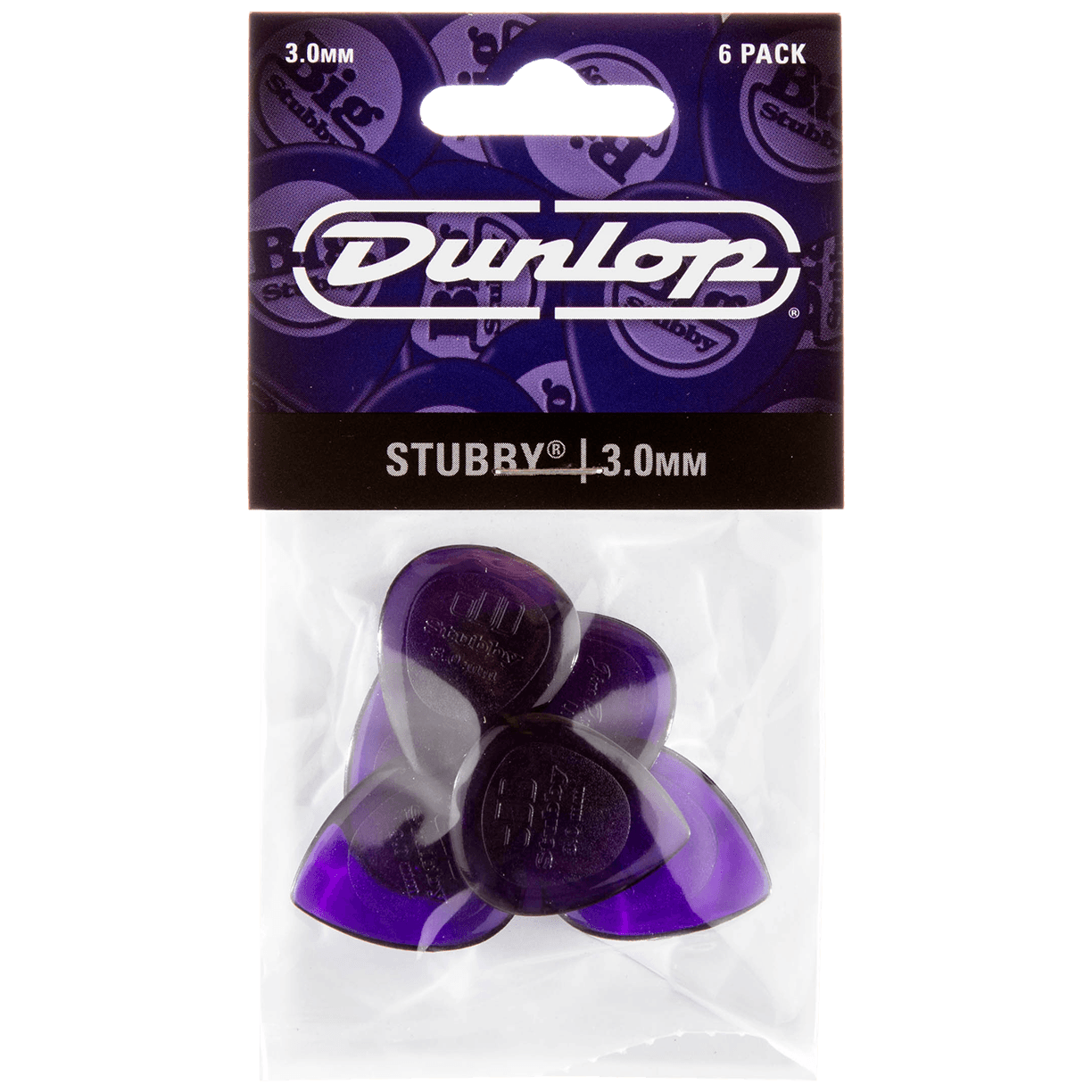 Dunlop Stubby Tri 3.00 Players Pack 6 Stück