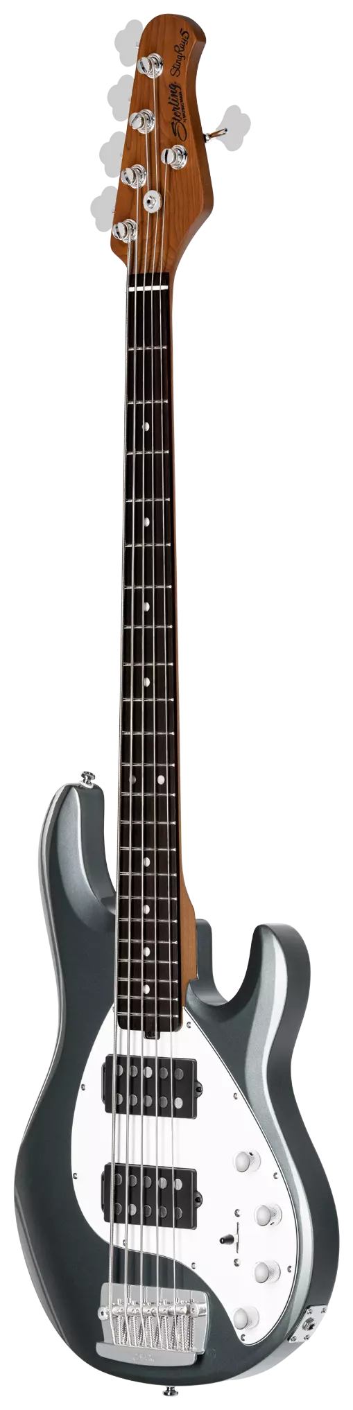 Sterling by Music Man StingRay RAY35HH Charcoal Frost 1