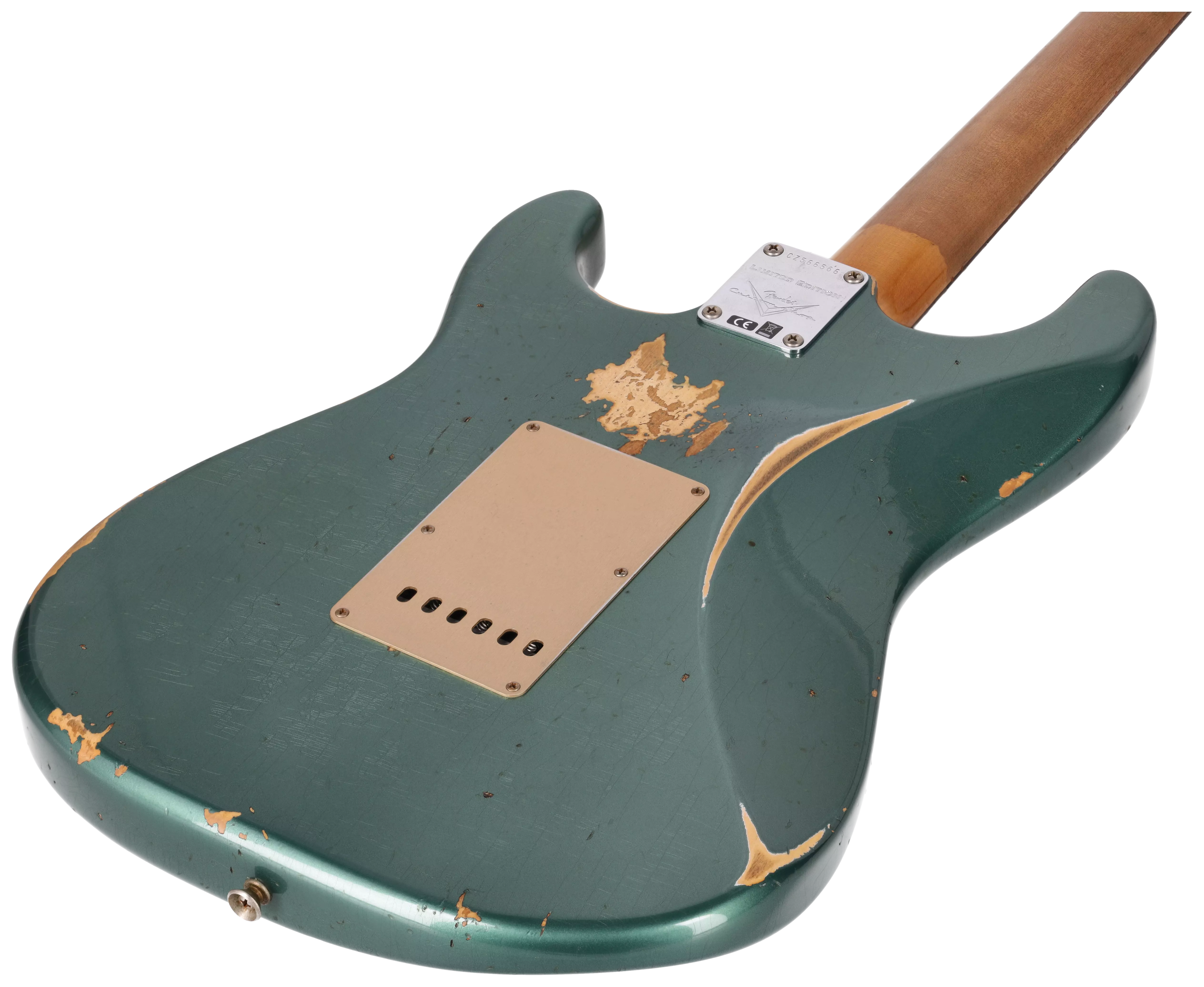 Fender Custom Shop 1959 Stratocaster RW Roasted Heavy Relic Aged Sherwood Green Metallic #2 9