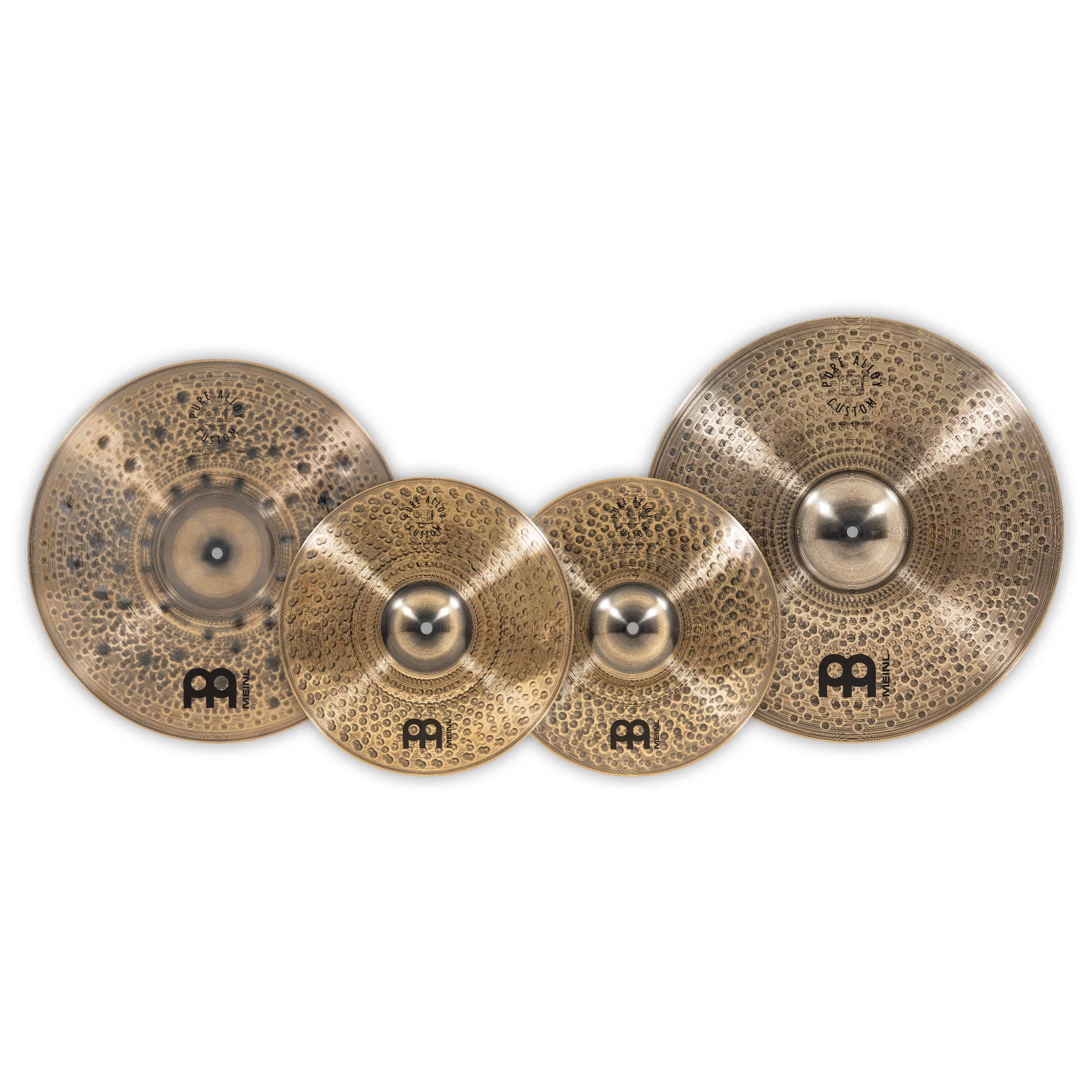 Meinl Cymbals PAC-CS1 - Pure Alloy Custom Complete Cymbal Set 1