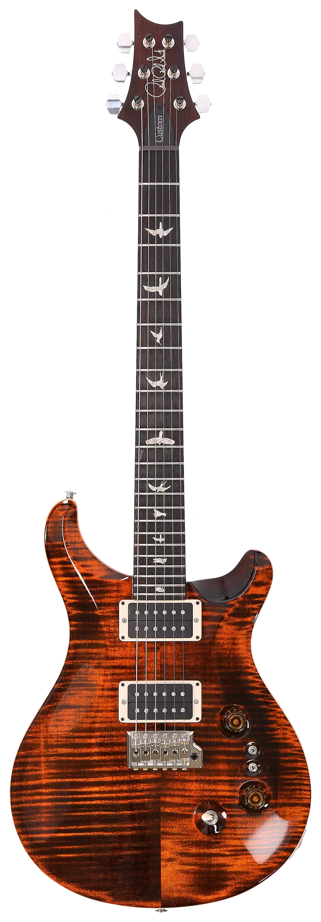 PRS Custom 24-08 Orange Tiger #230363348