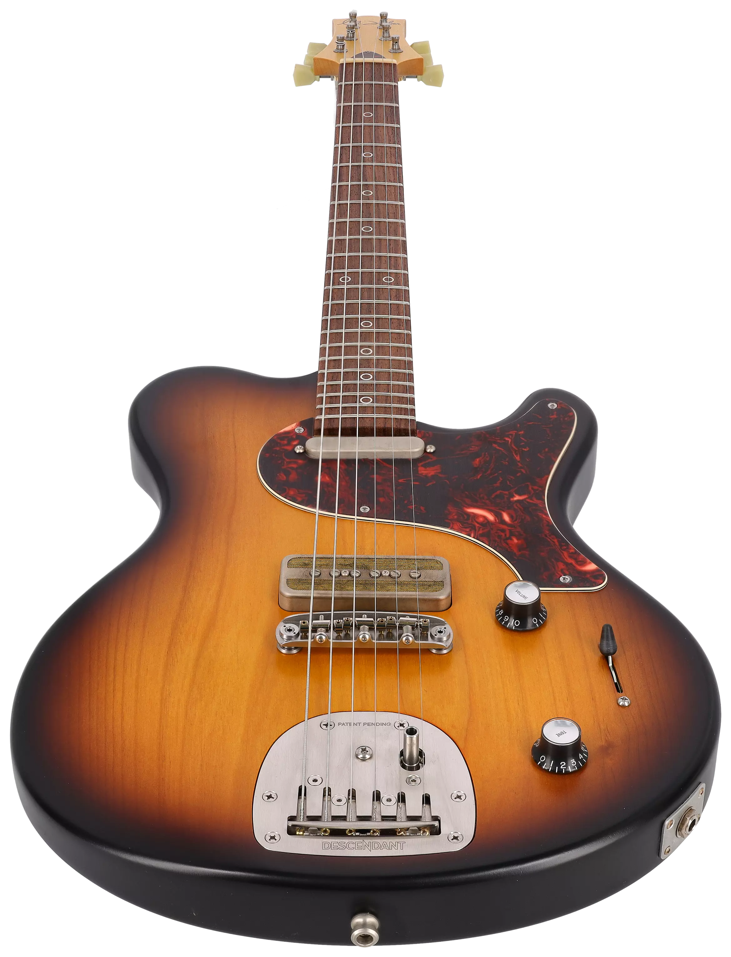 Nik Huber Piet 2-Tone Sunburst Tremolo #24008 3