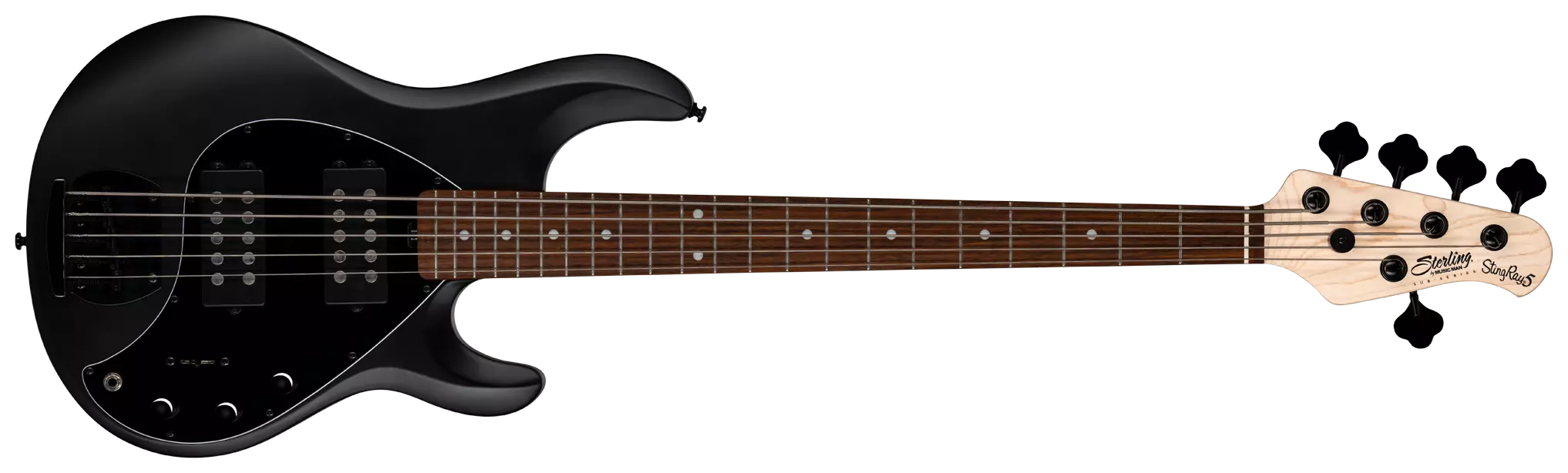 Sterling by Music Man S.U.B. StingRay RAY5HH Stealth Black 7