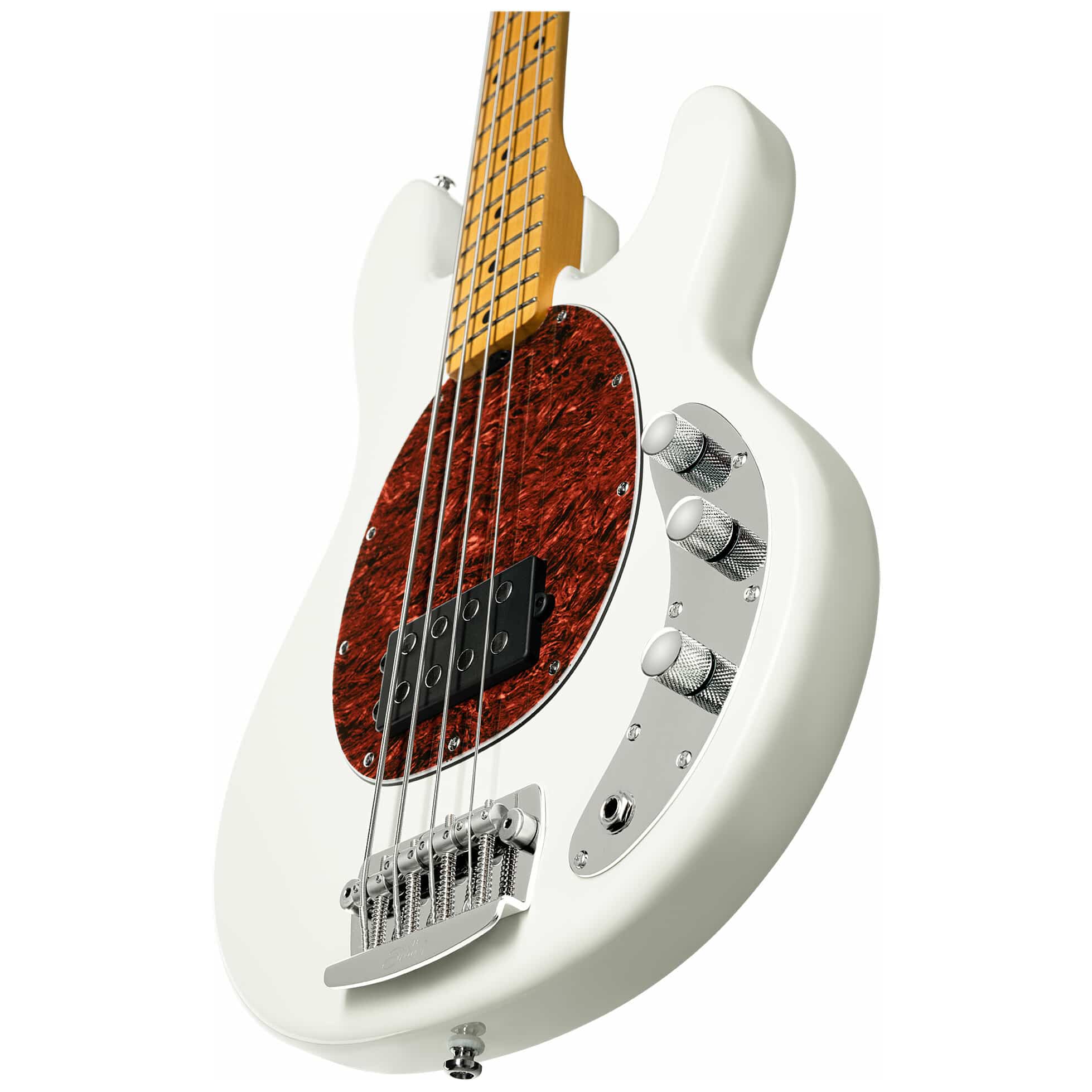 Sterling by Music Man StingRay RAY24CA Olympic White 5