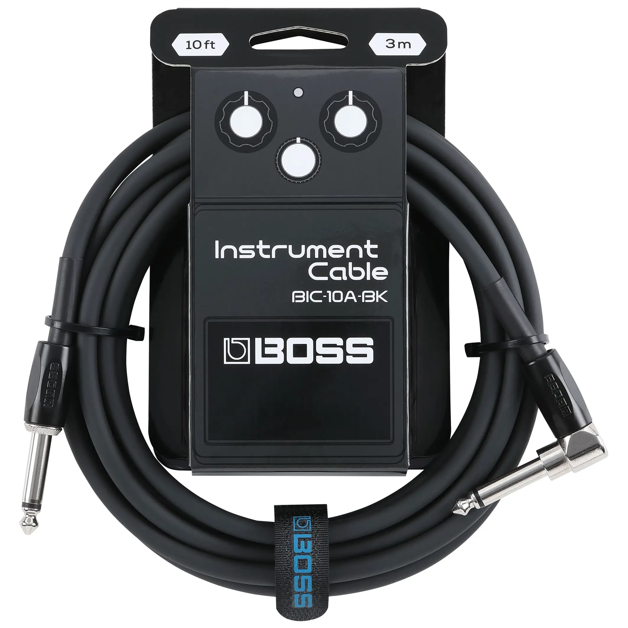 Boss BIC-10A Black Intrumentenkabel 3m