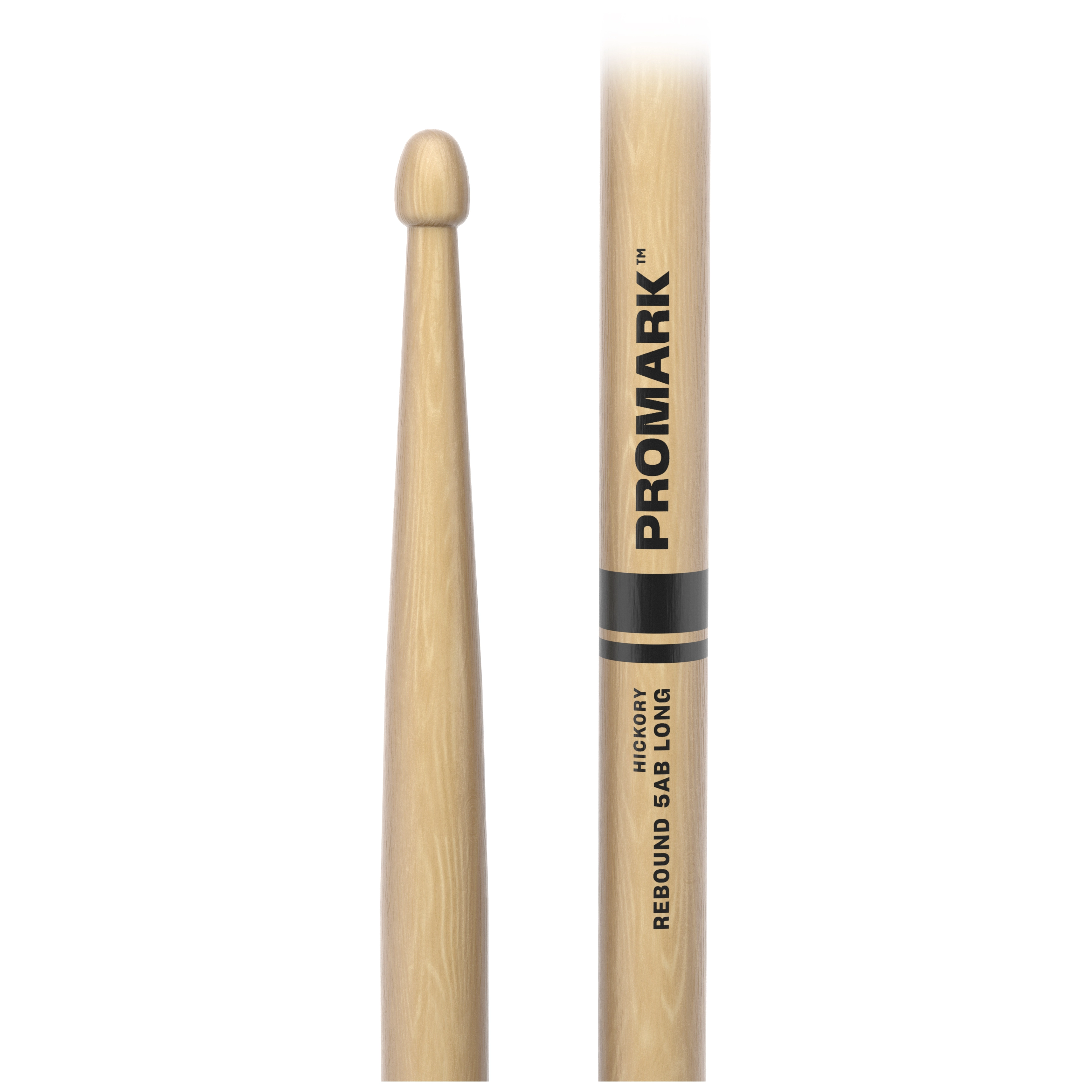 ProMark RBH580LAW - Rebound 5AB Long - Hickory - Wood Tip 3