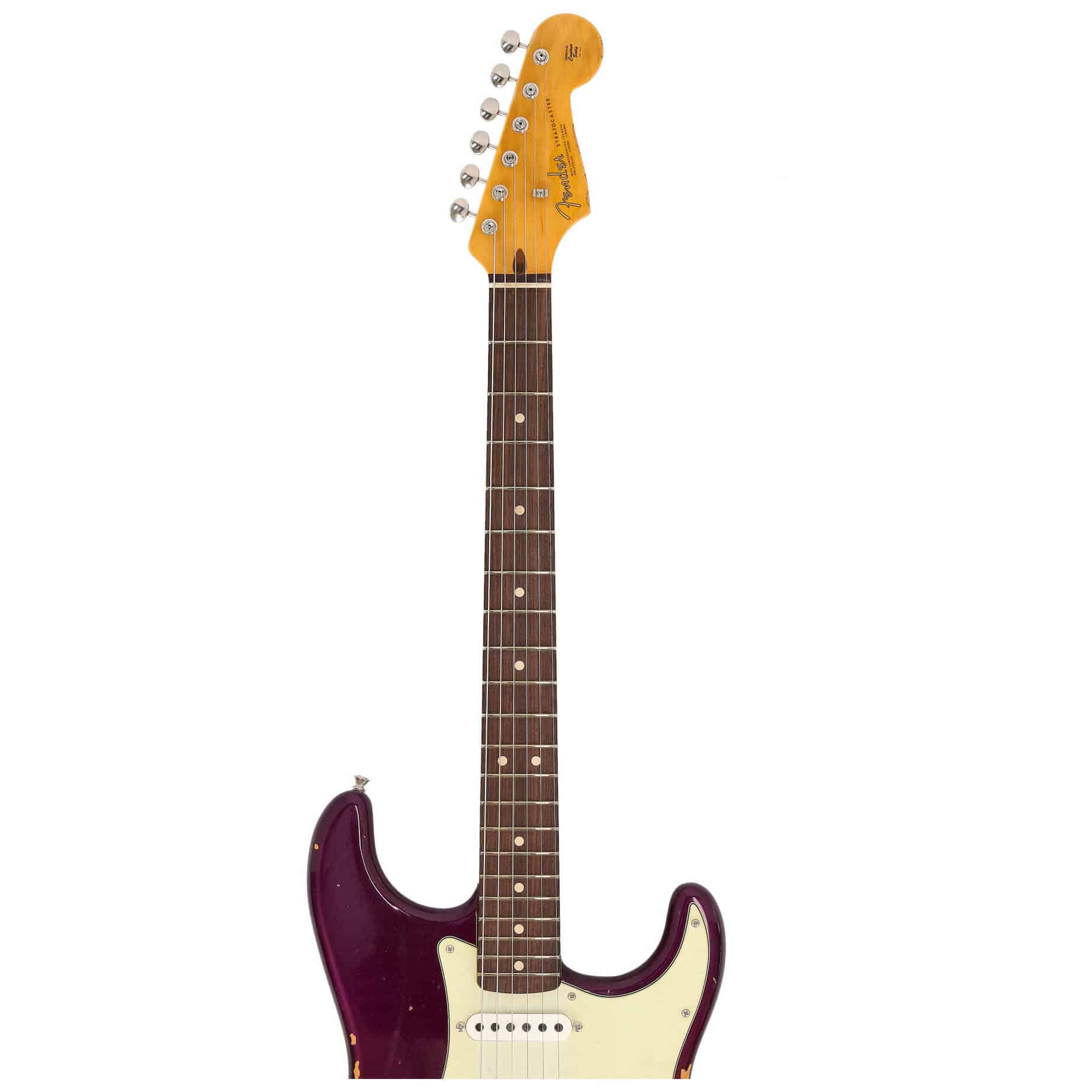 Fender Custom Shop 1963 Stratocaster Relic Aged Purple Metallic #1 13