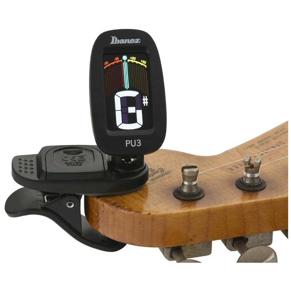 Ibanez - Ibanez PU3-BK Chromatischer Clip Tuner