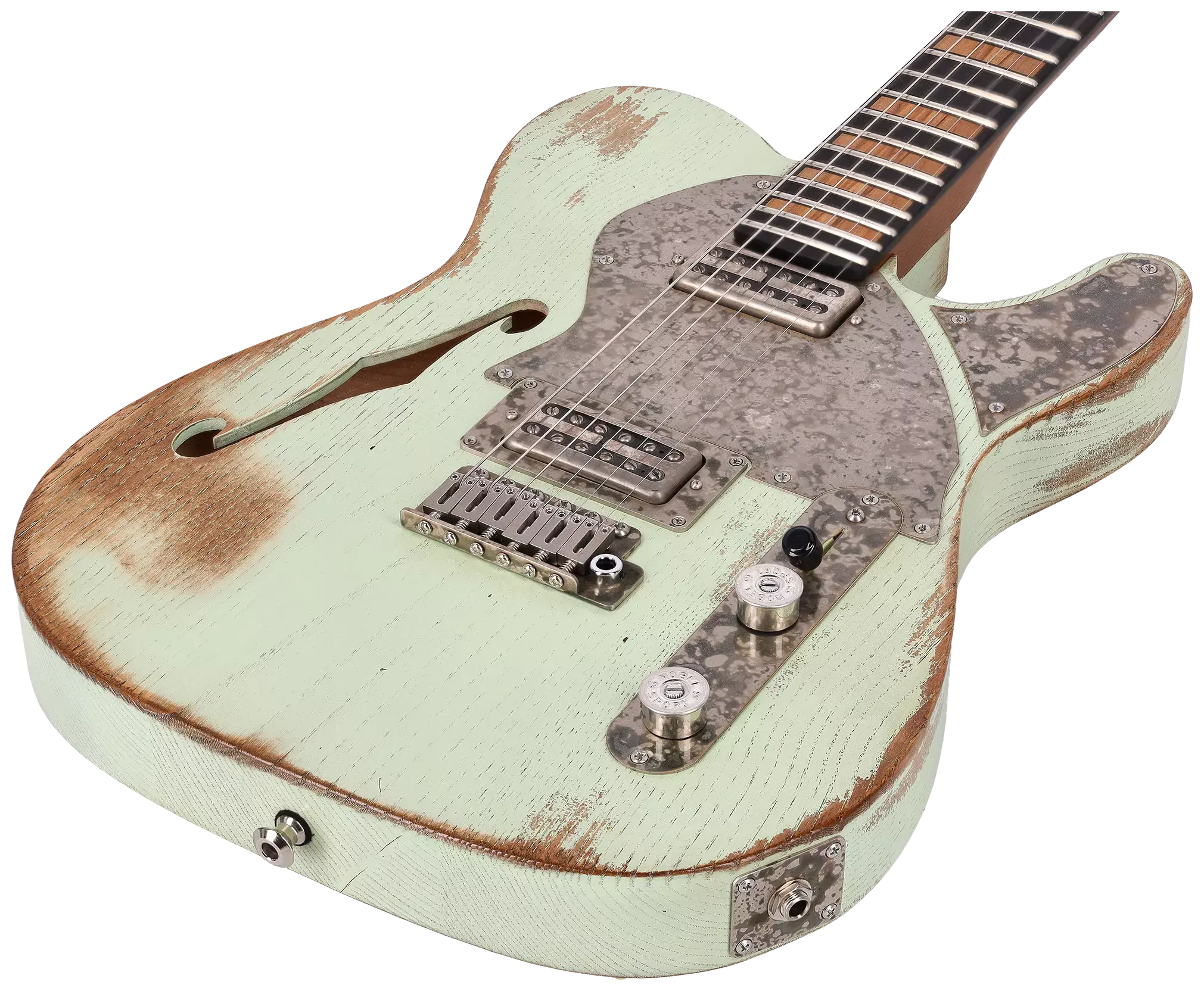 Paoletti Guitars Nancy Lounge Heavy Aged Sage Green #211523 7