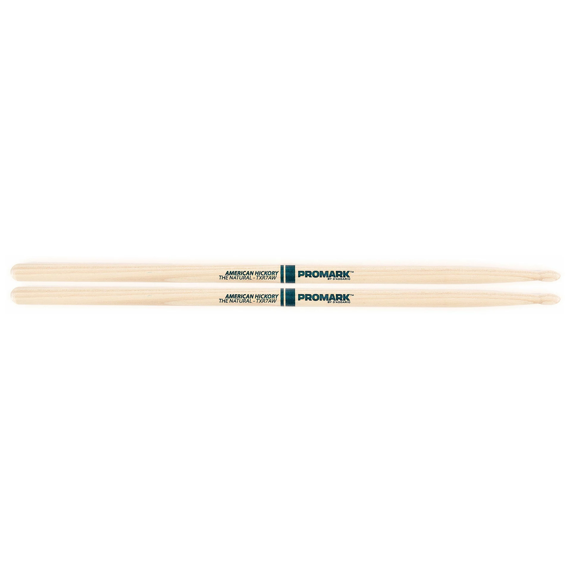 ProMark Hickory 7A Raw Forward Balance Wood Tip