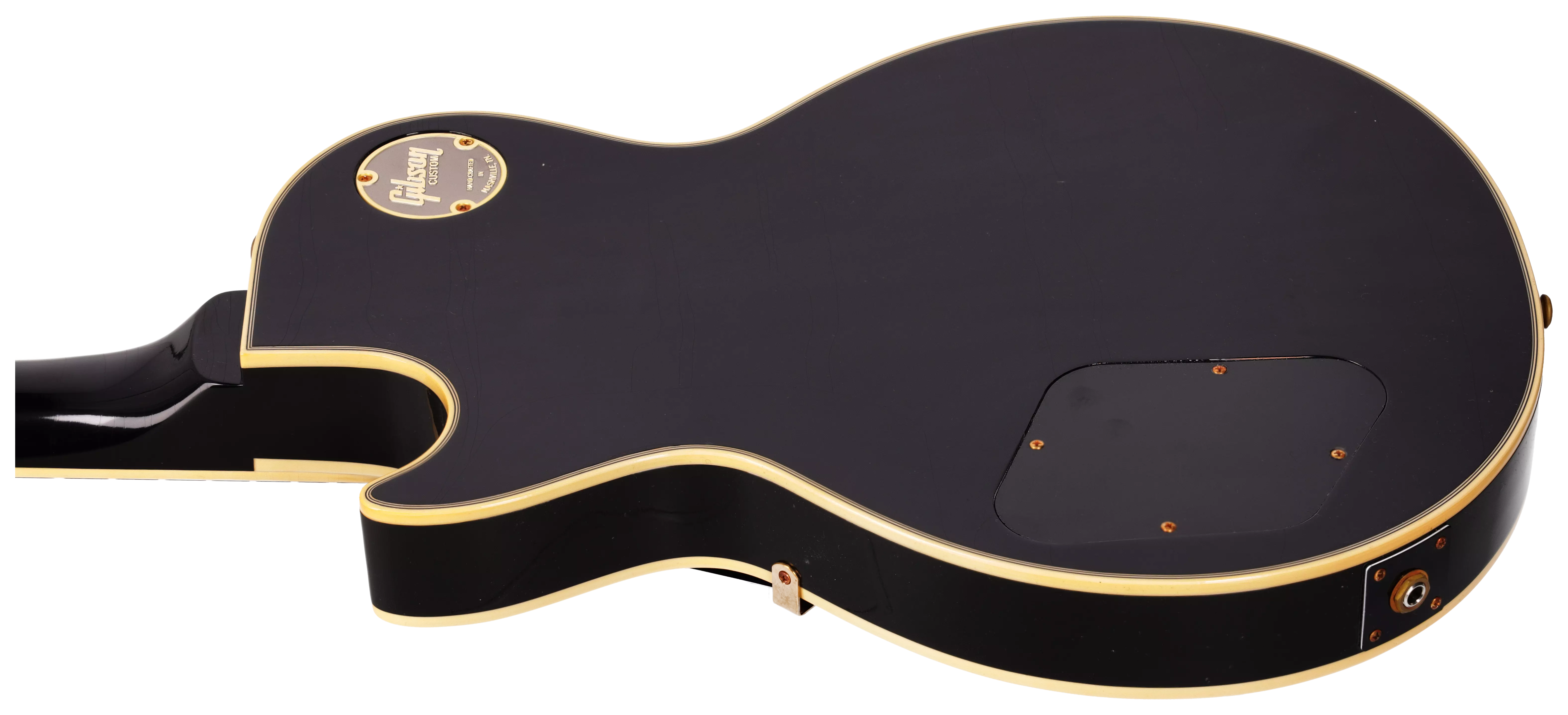 Gibson 1968 Les Paul Custom Reissue Ultra Light Aged Ebony Murphy Lab #2 10