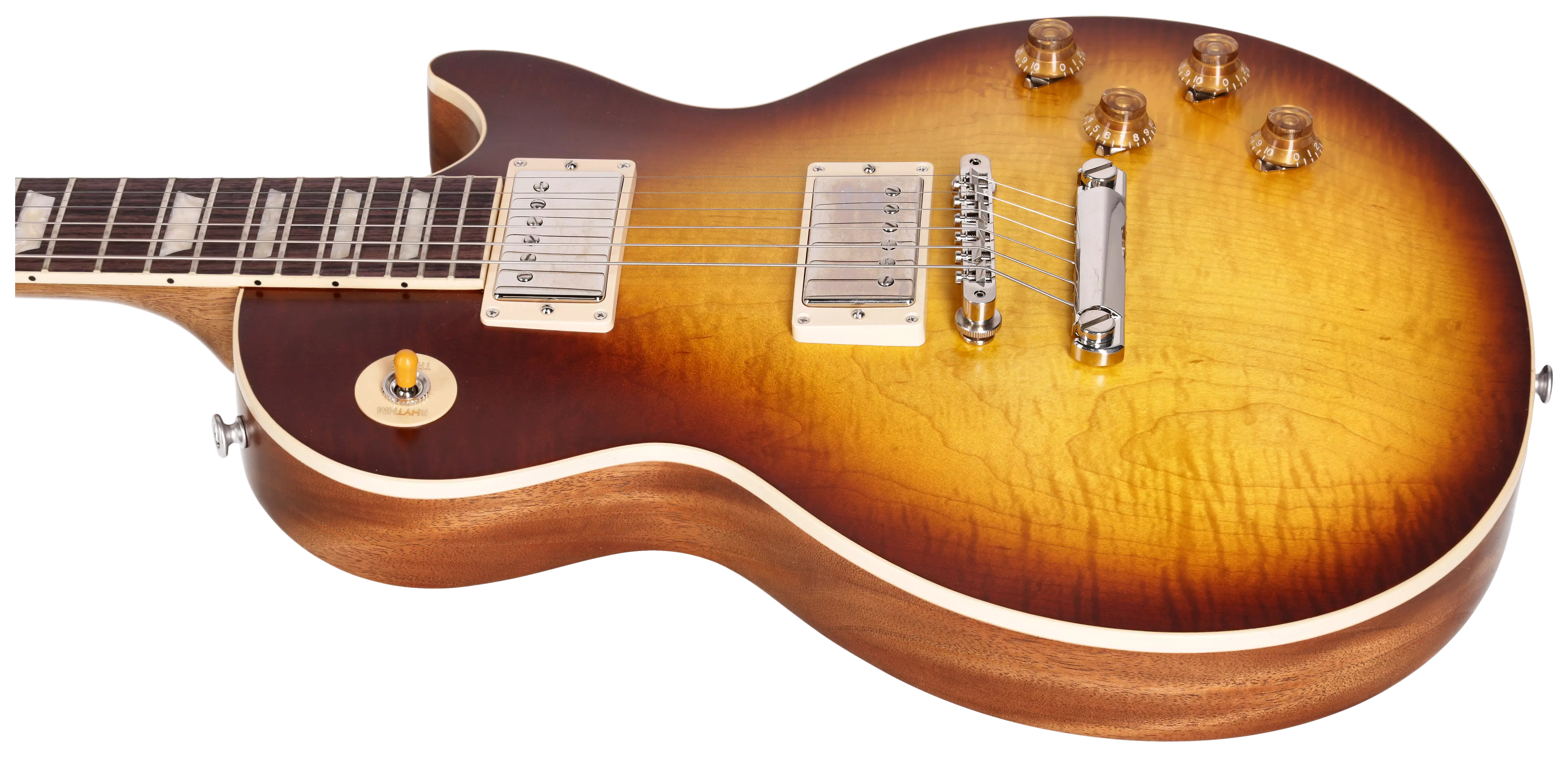 Gibson Les Paul Standard 50s Faded Vintage Tobacco Burst 6