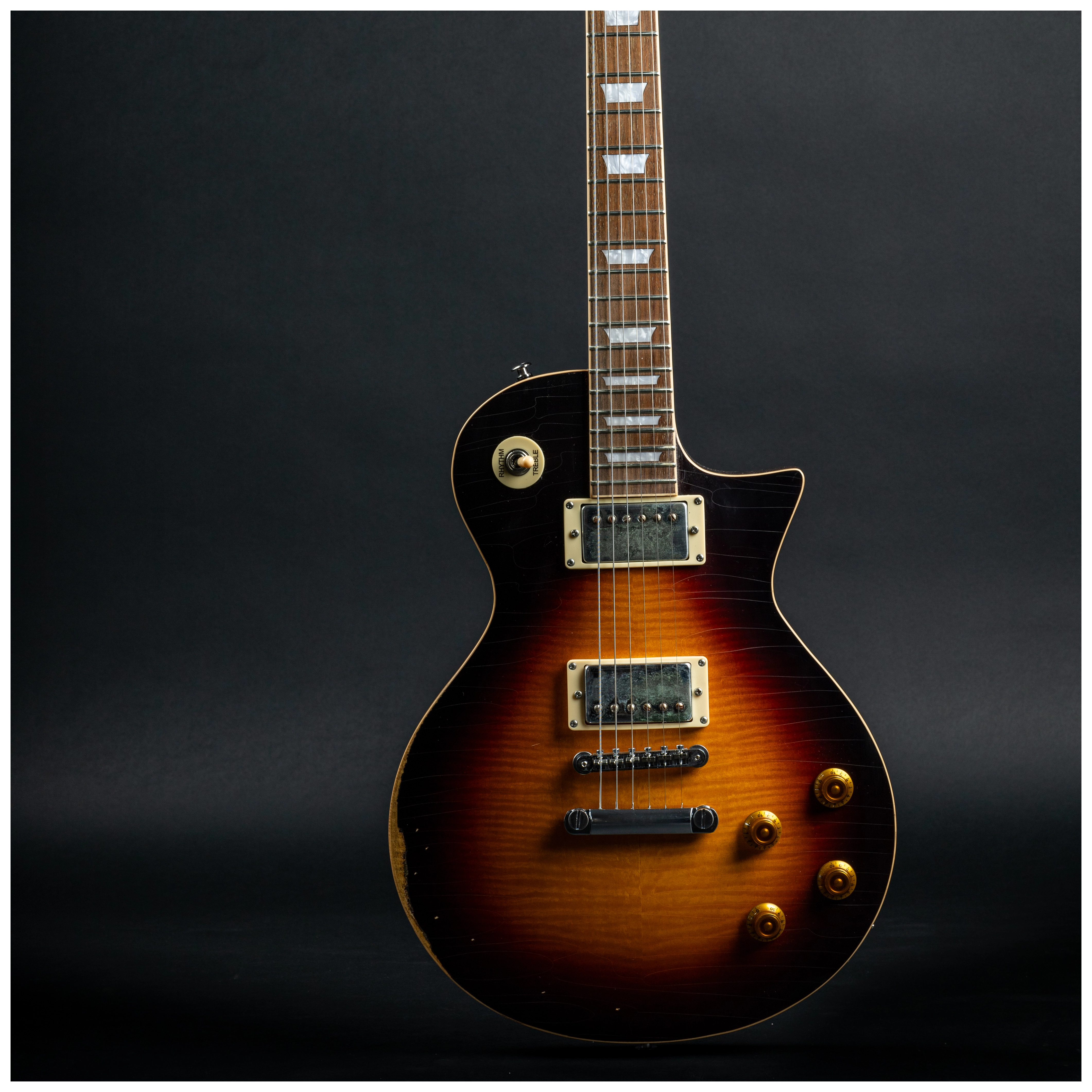 Redwood Relics LP-Style Dirty Tobacco Burst inkl. Case 19