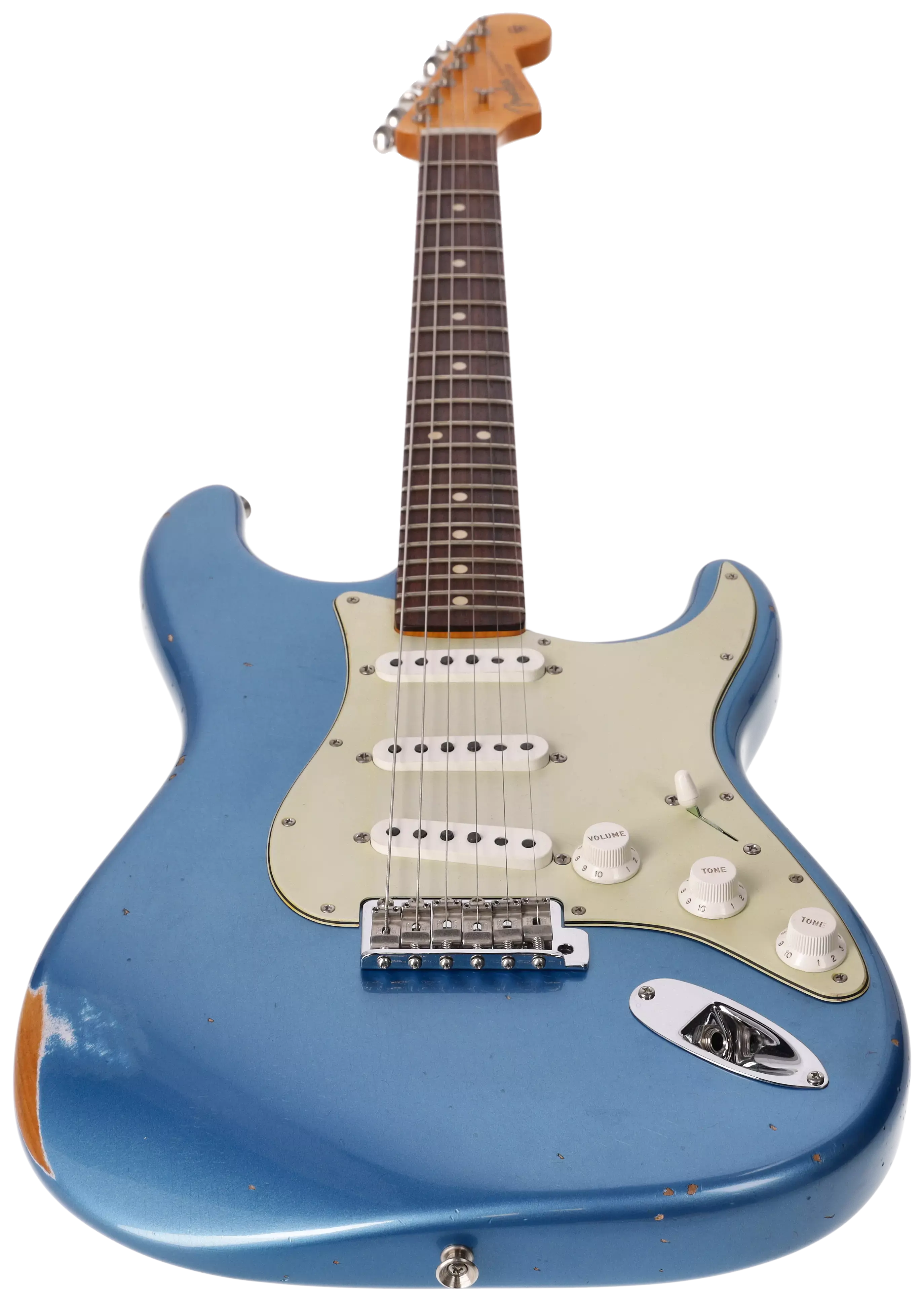 Fender Custom Shop 1963 Stratocaster Relic Aged Lake Placid Blue Metallic #2 3