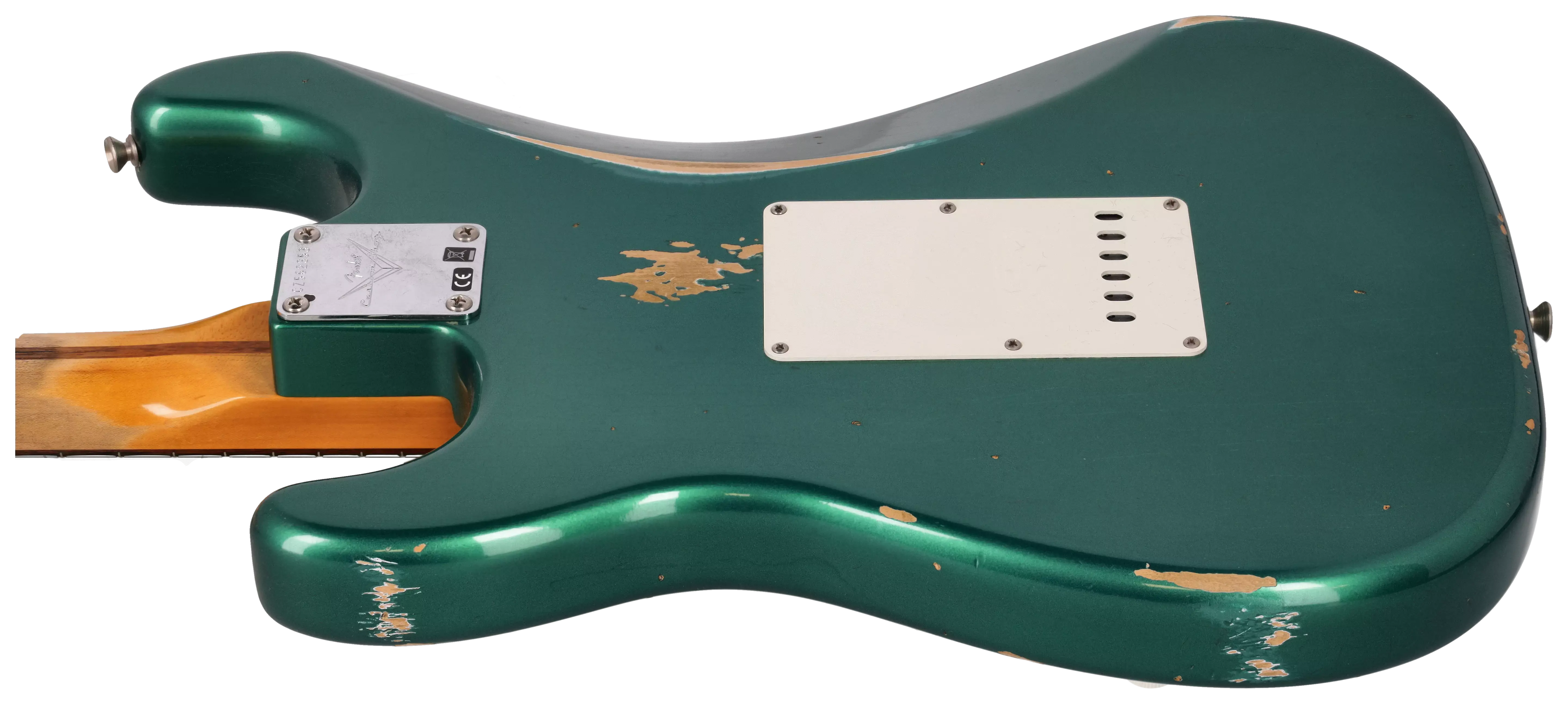 Fender Custom Shop 1963 Stratocaster Relic Aged British Racing Green Metallic #2 13