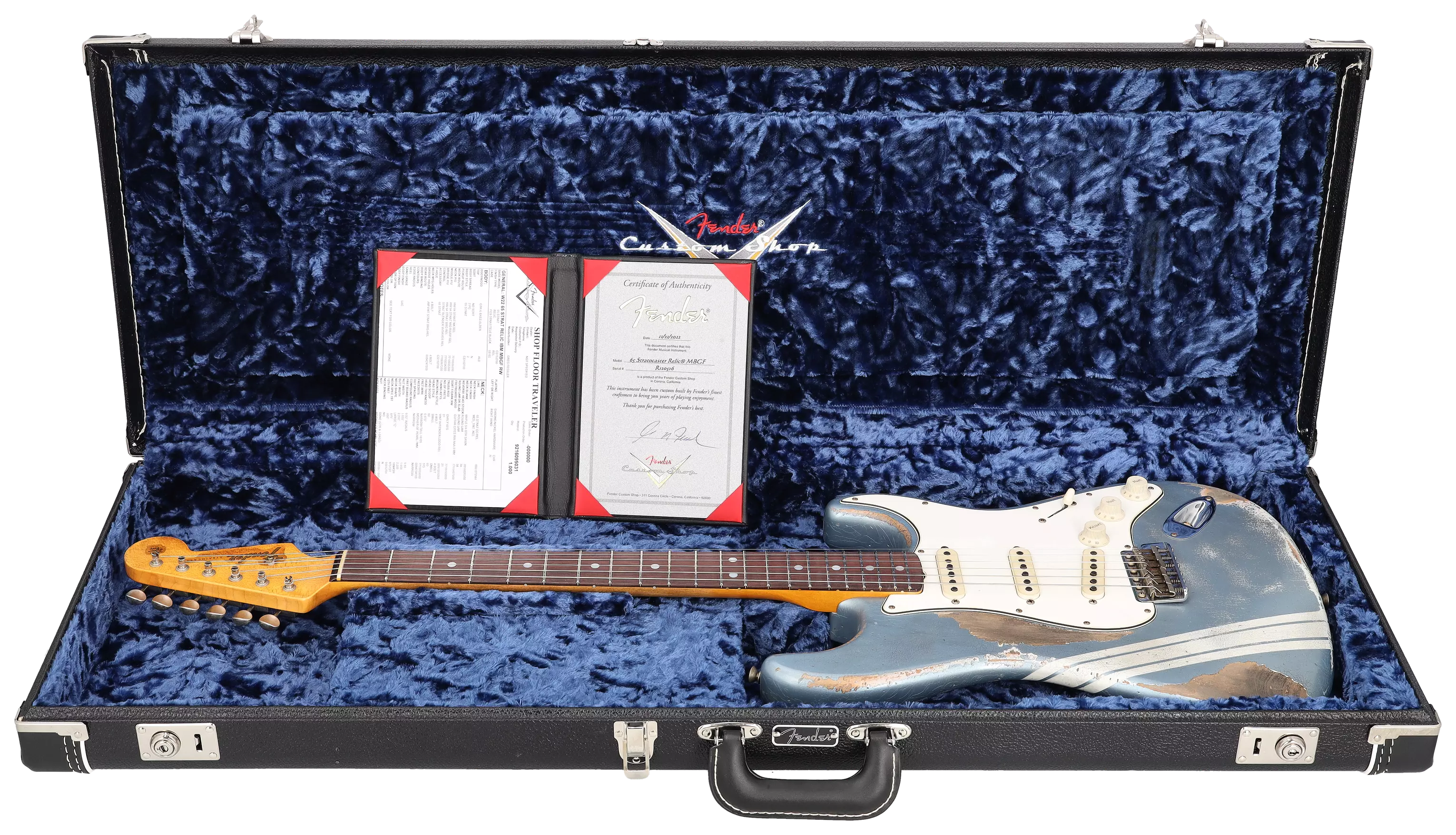 Fender Custom Shop 1965 Stratocaster Relic IBM MBGF Masterbuilt Greg Fessler #R120516 10