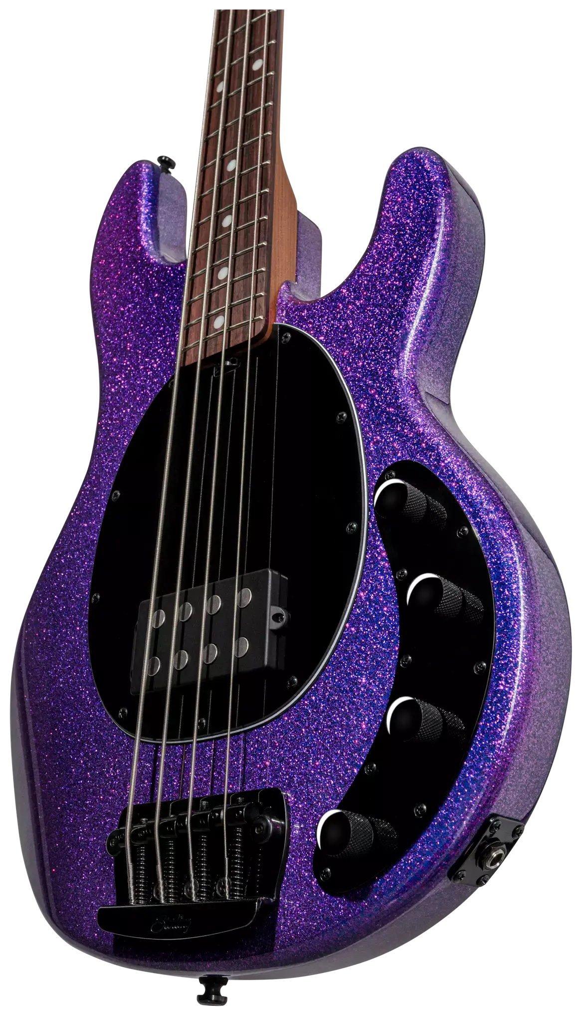 Sterling by Music Man StingRay RAY34 Sparkle Purple 4